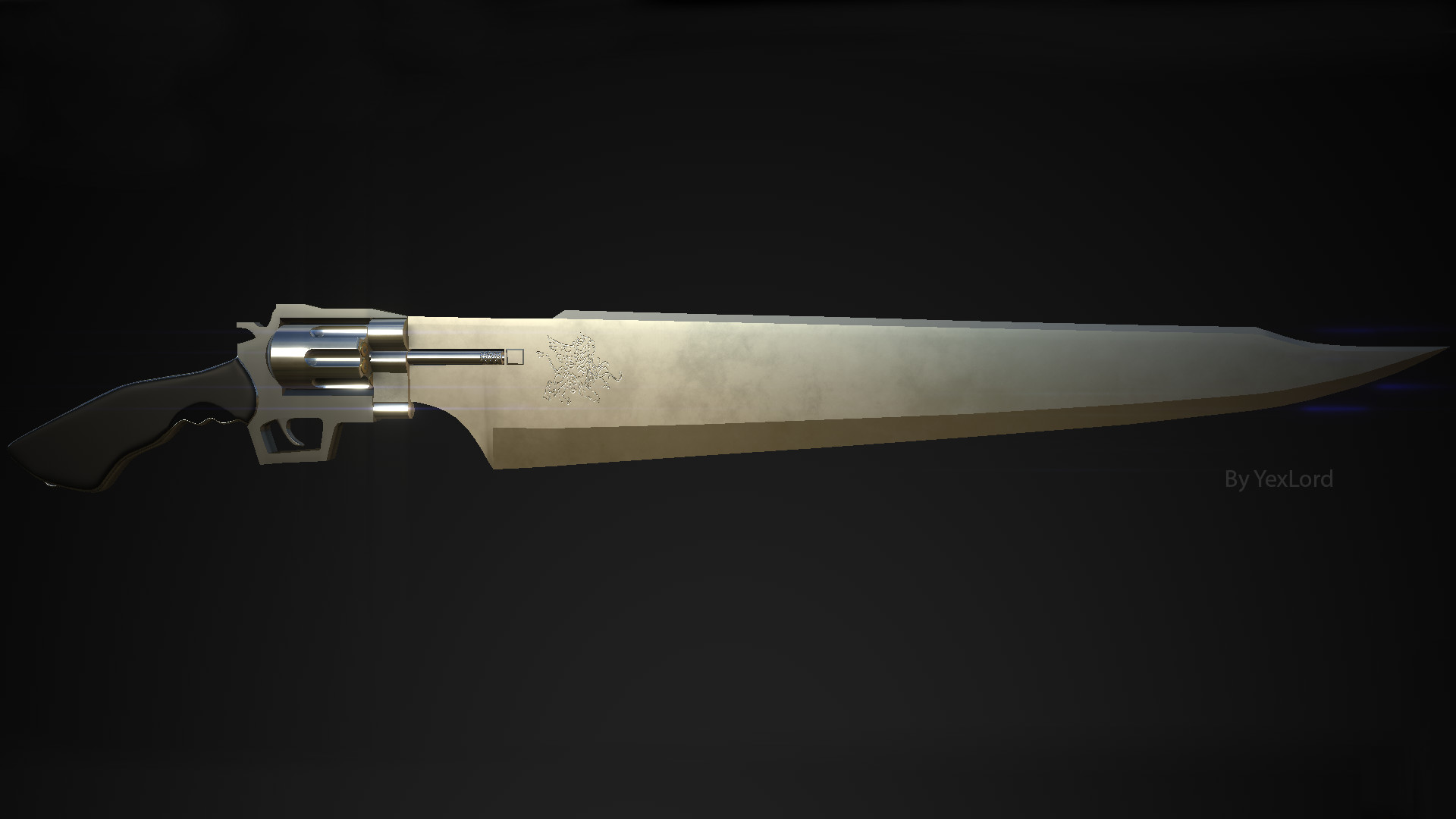 1920x1080 ... Final Fantasy VIII Squall's Gunblade by YexLord