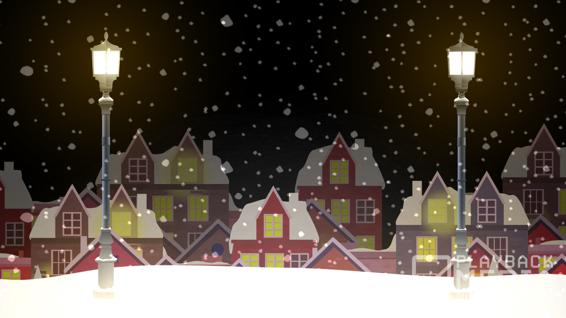 1920x1080 Christmas Village Still 6 Background