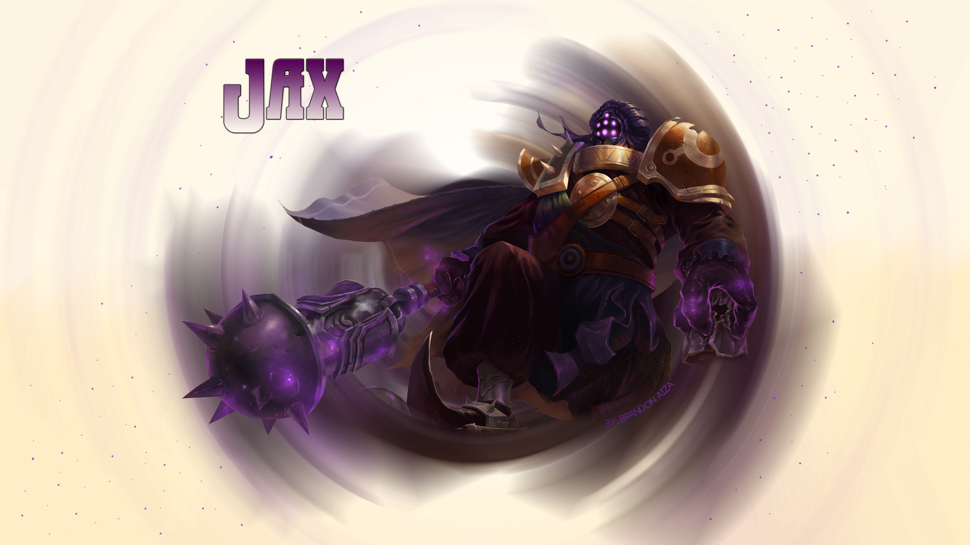 1920x1080 ... Jax : The Grandmaster at Arms Wallpaper by BrandonAiza