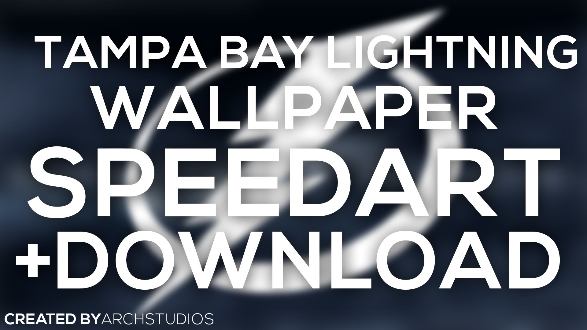 1920x1080 SPEEDART: Tampa Bay Lightning Wallpaper