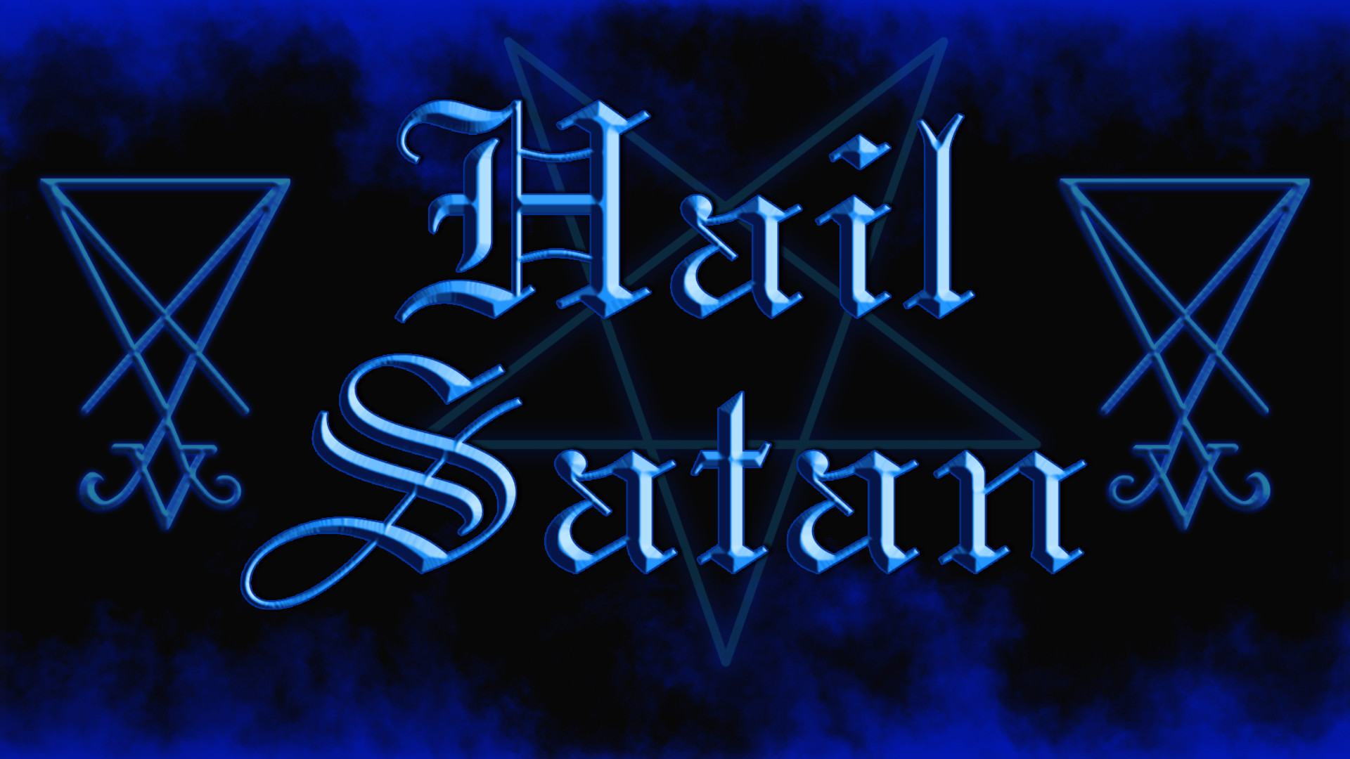 Hail Satan Wallpaper.