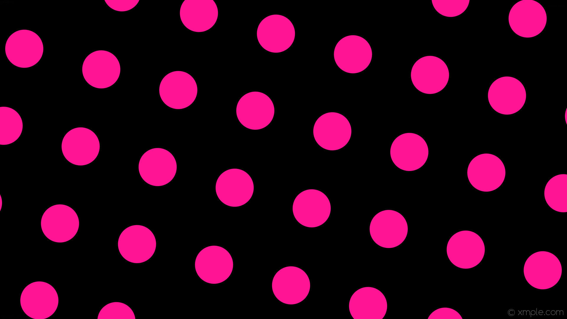 1920x1080 Wallpaper dots black spots pink polka #000000 #db7093 60? 129px 175px