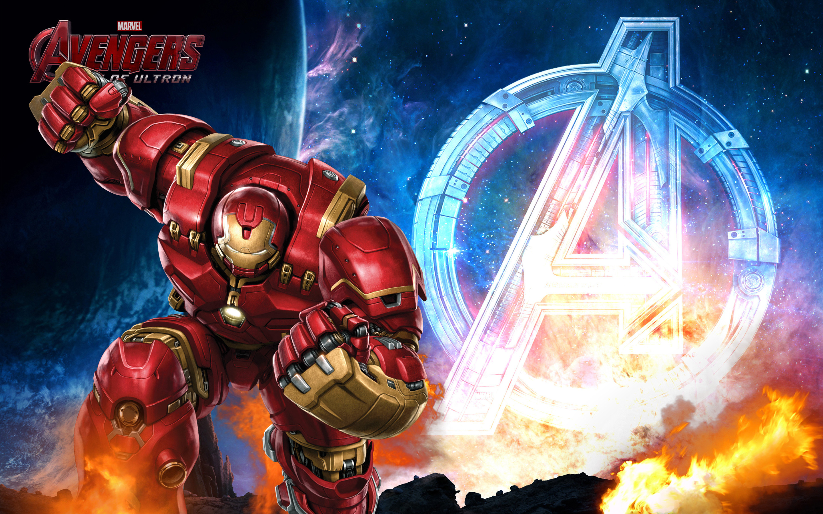2880x1800 Iron Man Hulkbuster Avengers
