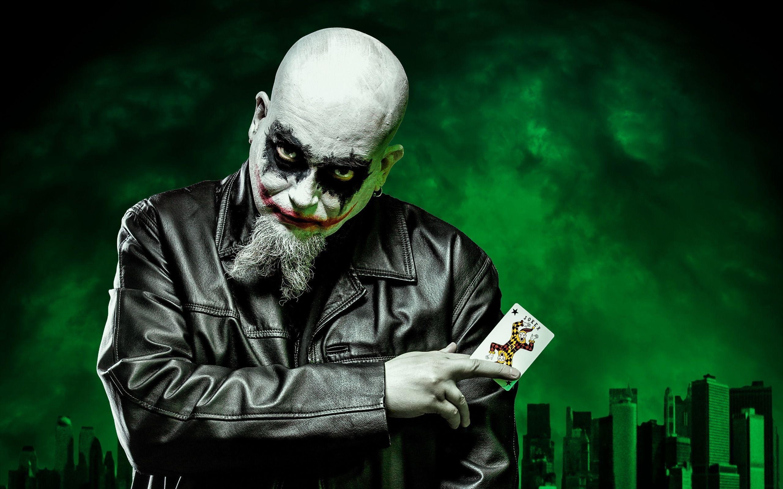 2560x1600 Joker dark self portrait batman clown evil wallpaper |  .