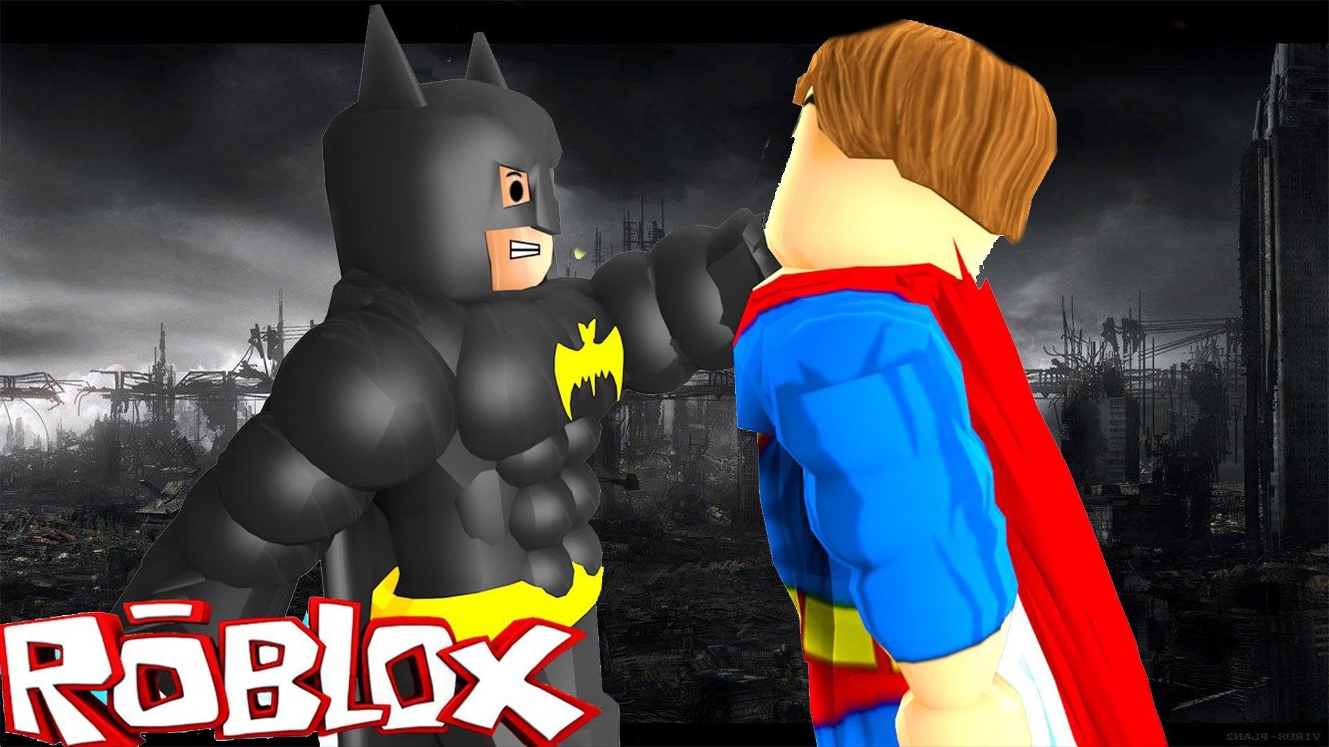 1920x1080 ROBLOX! | BATMAN VS SUPERMAN EPIC BATTLE!!!