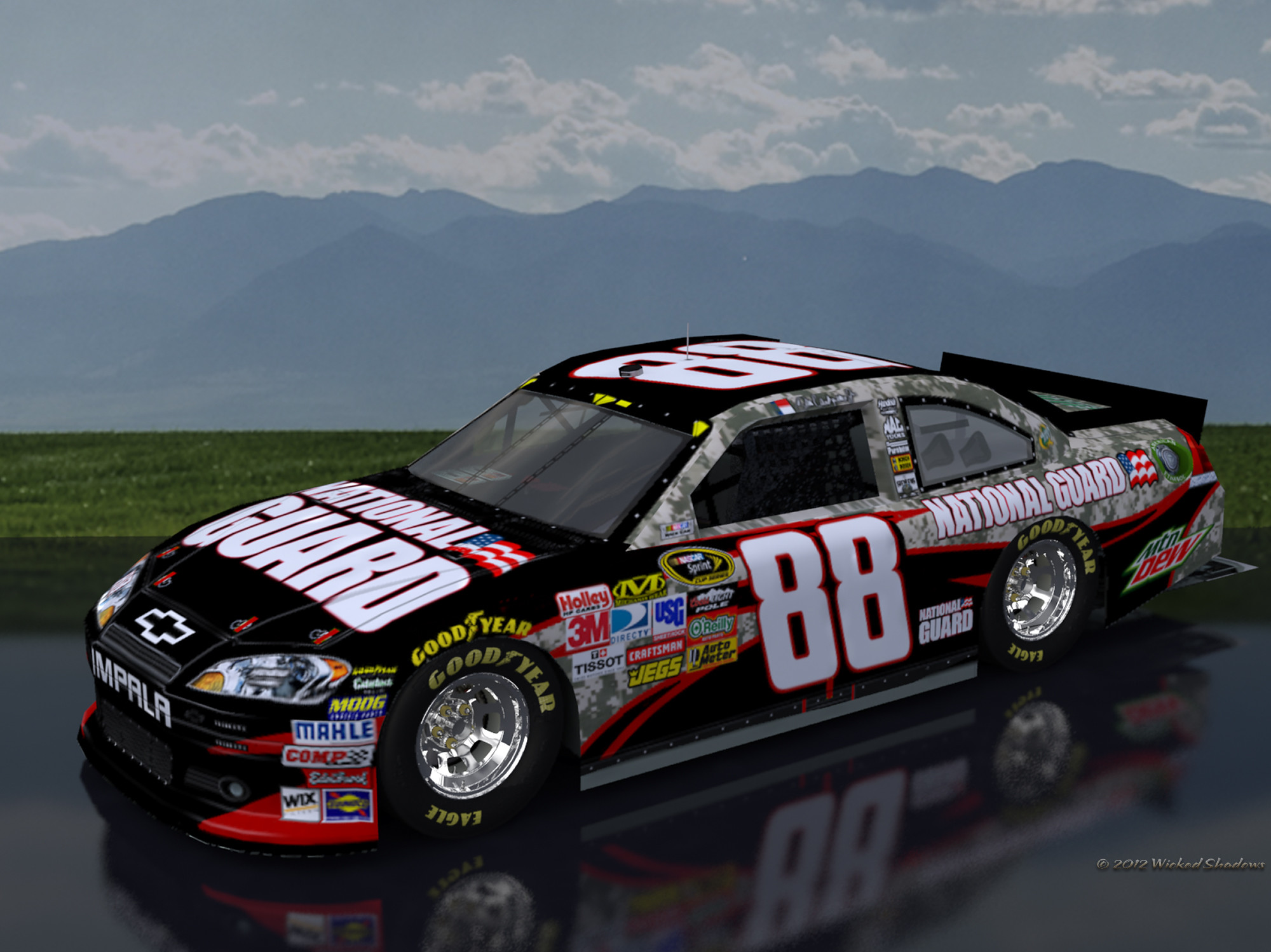 2000x1498 ... wallpapers by wicked shadows dale earnhardt jr national guard ...