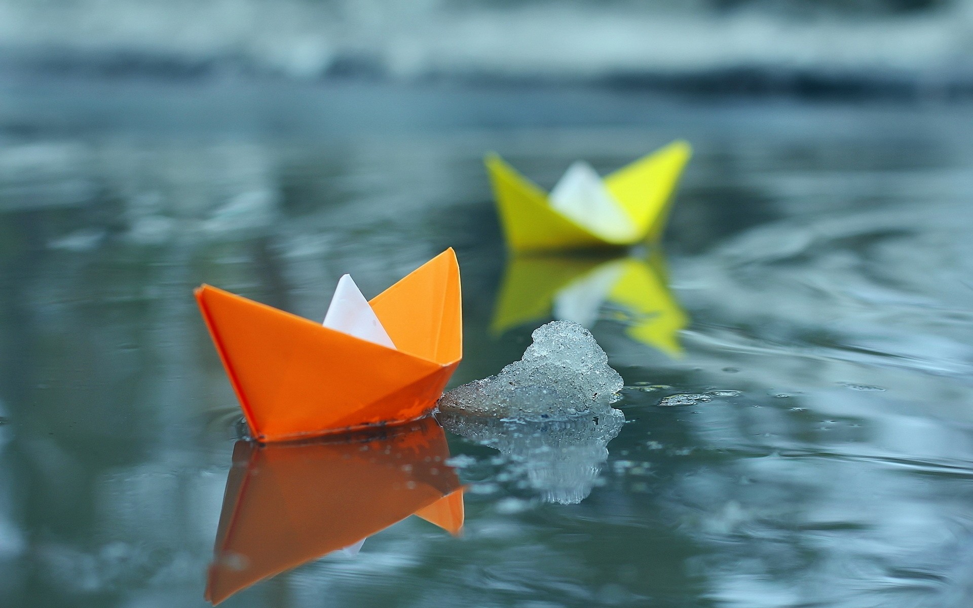 1920x1200 Paper Boat Wallpaper High Quality