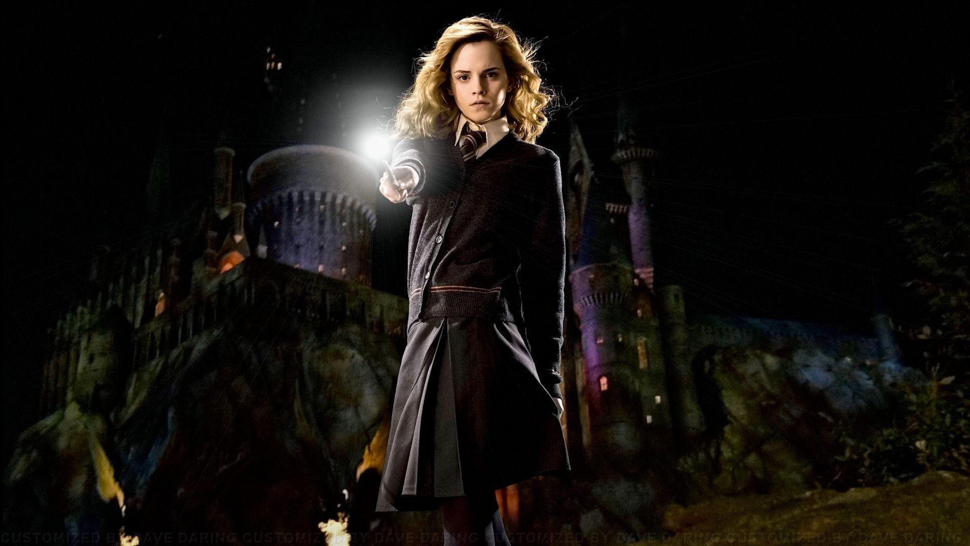 1920x1080 Hermione Granger and Harry Potter Crew HD Wide Wallpapers in jpg 1920Ã1080