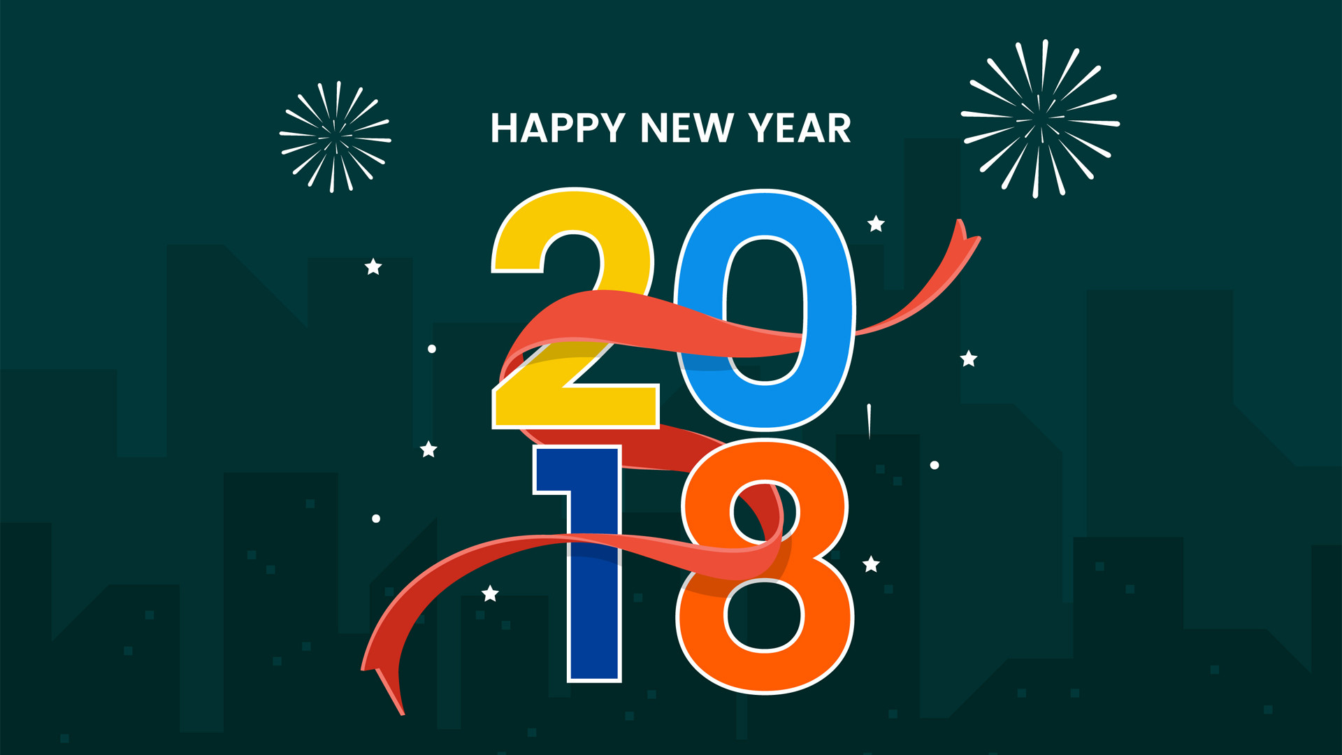 1920x1080 Happy New Year 2018 HD Wallpaper HD Wallpapers 