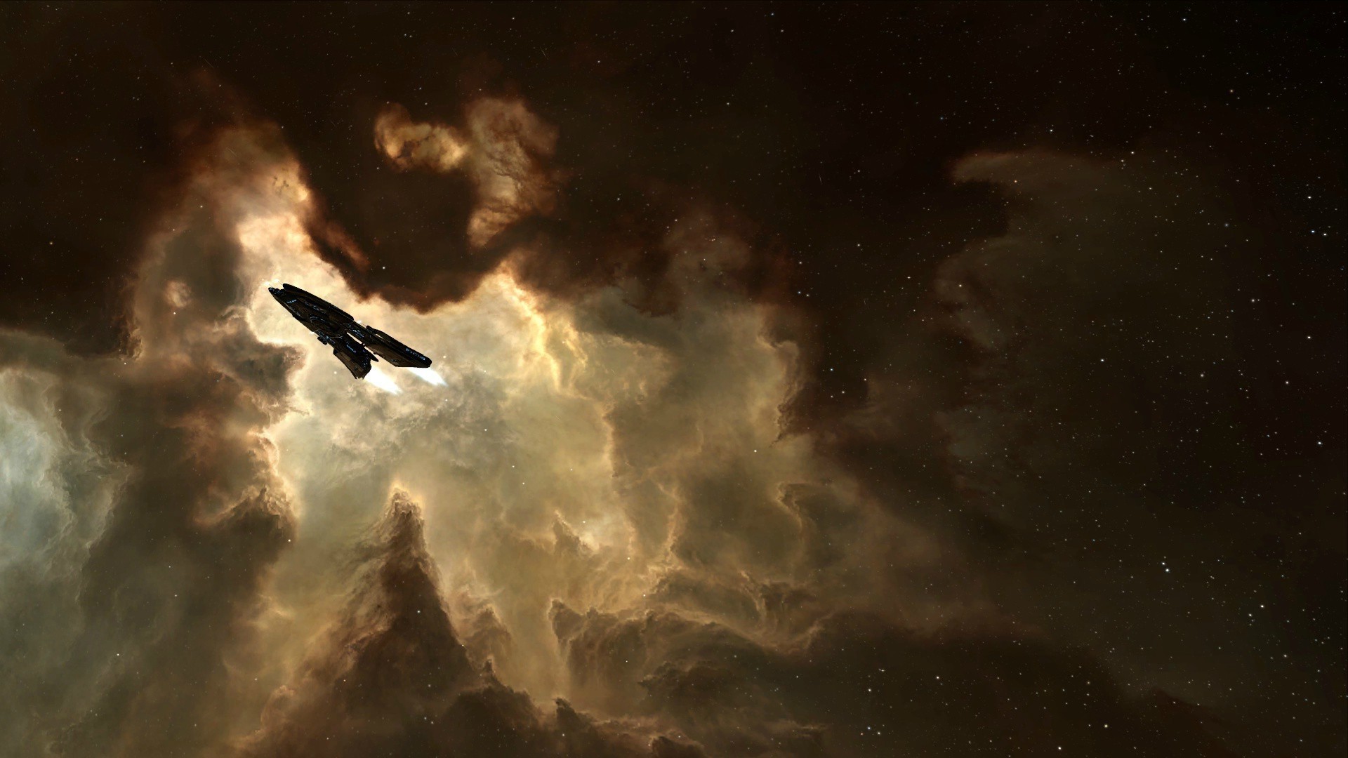 1920x1080 EVE Online, Space, Spaceship, Amarr Wallpapers HD / Desktop and Mobile  Backgrounds