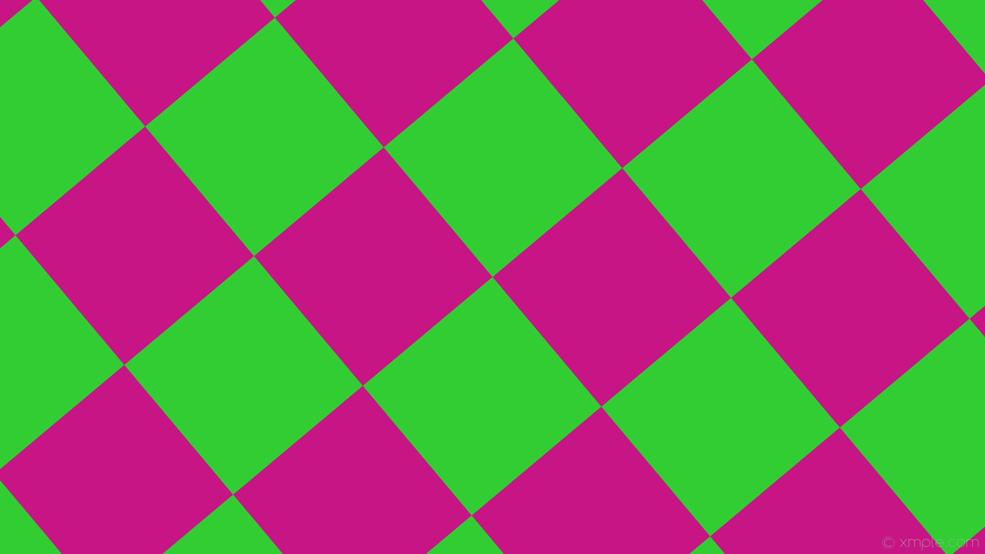 1920x1080 wallpaper squares checkered pink green medium violet red lime green #c71585  #32cd32 diagonal 40