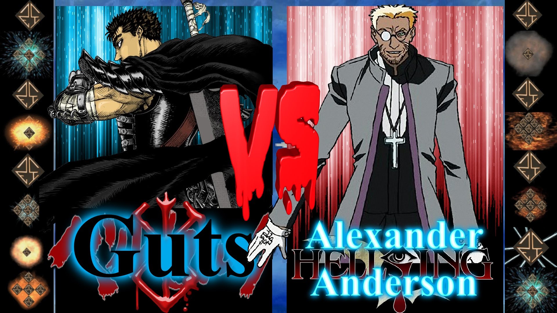 1920x1080 Guts (Berserk) vs Alexander Anderson (Hellsing Ultimate) - Ultimate Mugen  Fight 2016 - YouTube