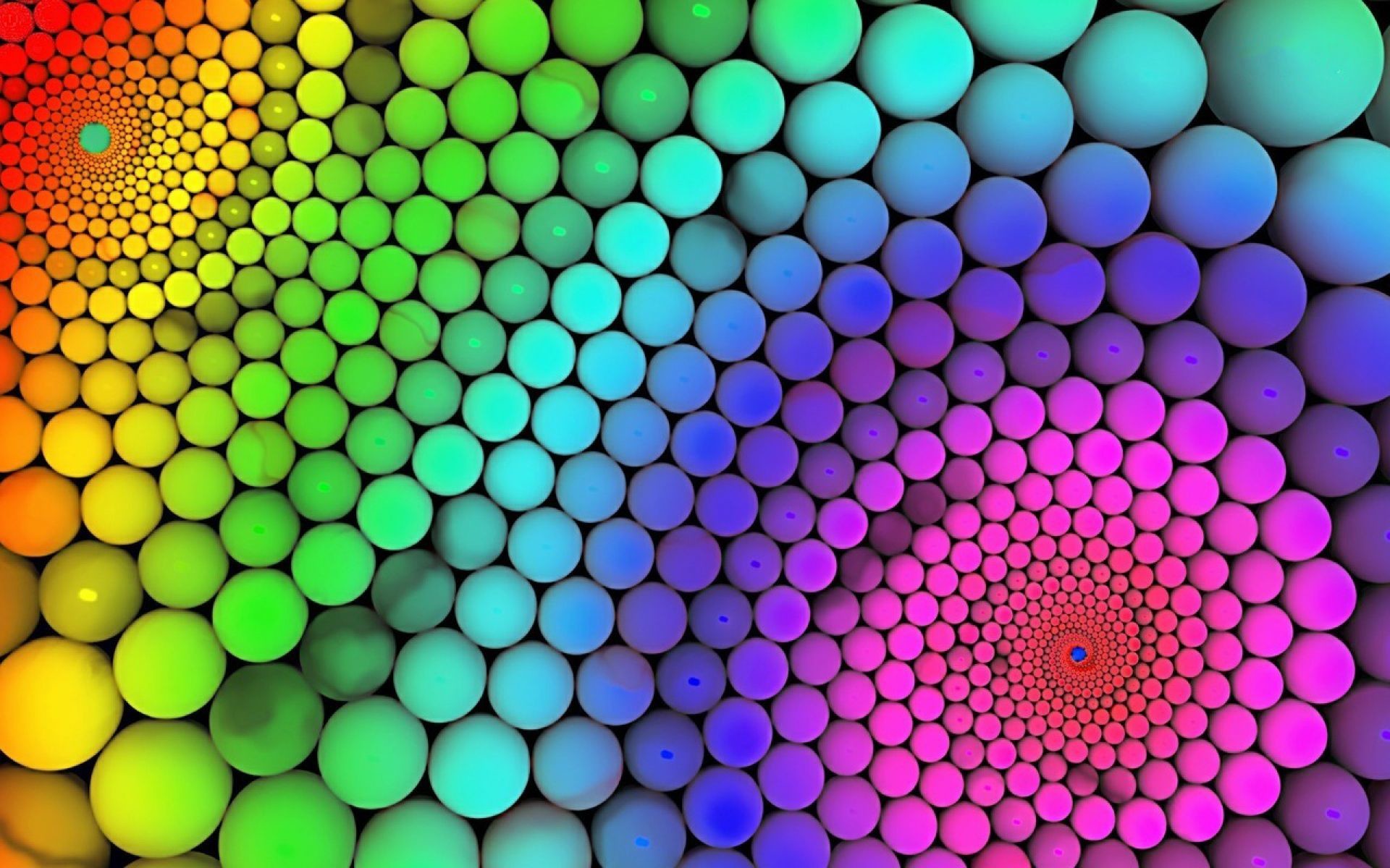 1920x1200 Colorful Moving Circles