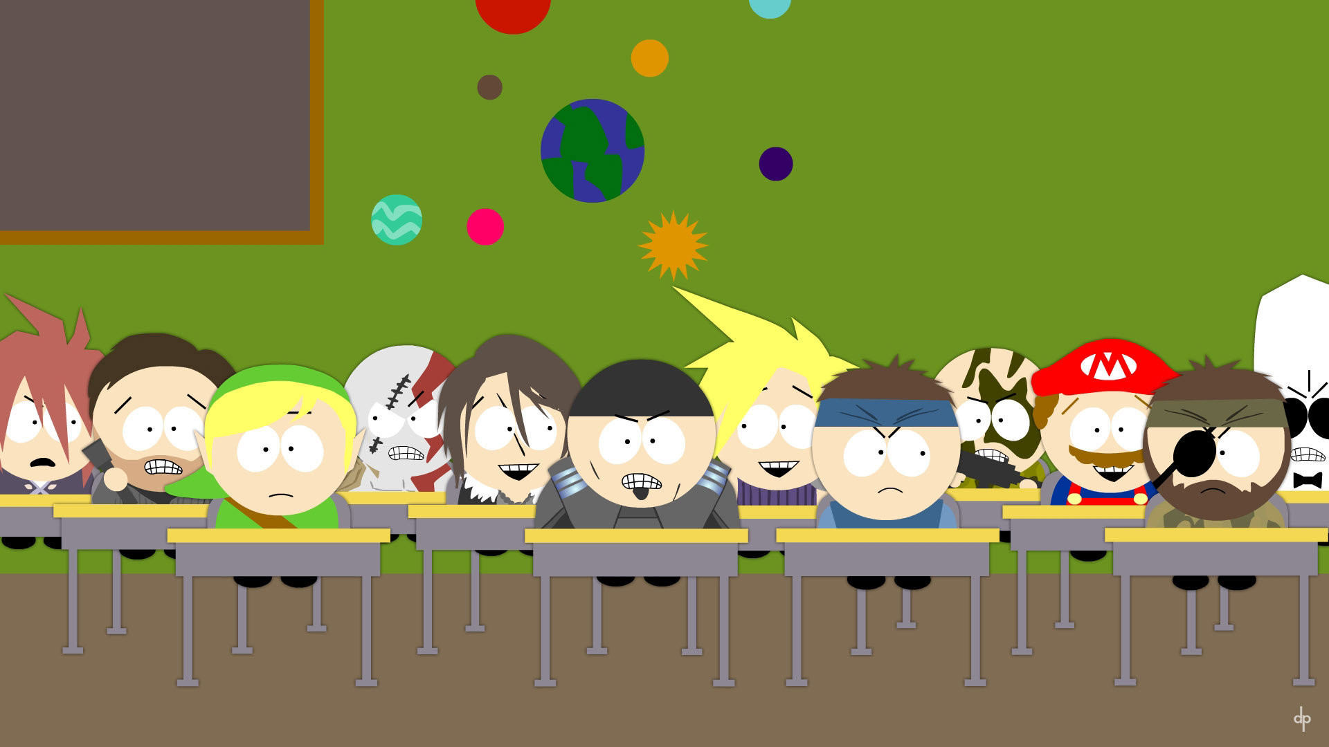 1920x1080 ... South Park videogame characters (Wallpaper) by dimitroncio