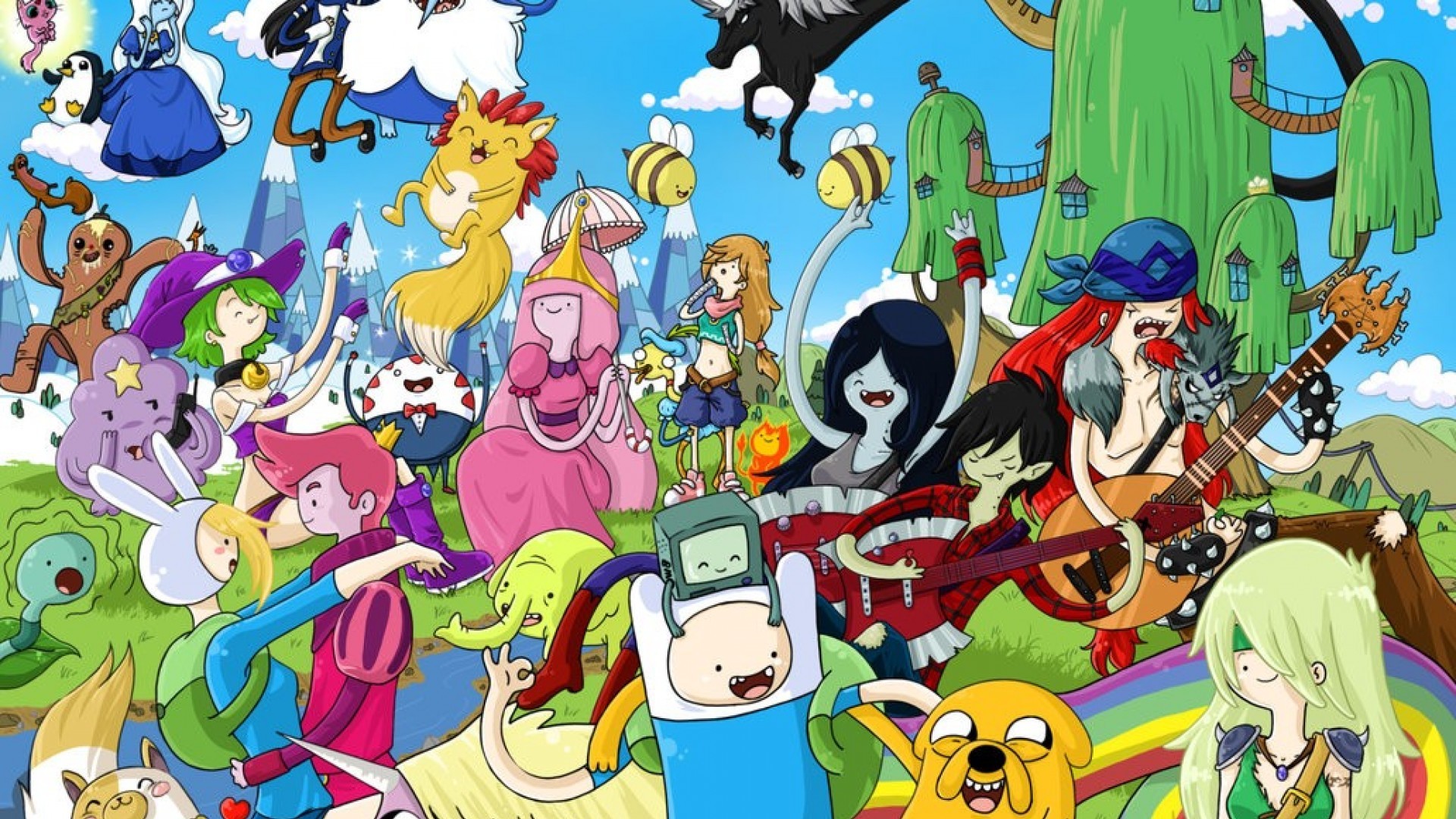 1920x1080 Adventure Time Wallpaper  