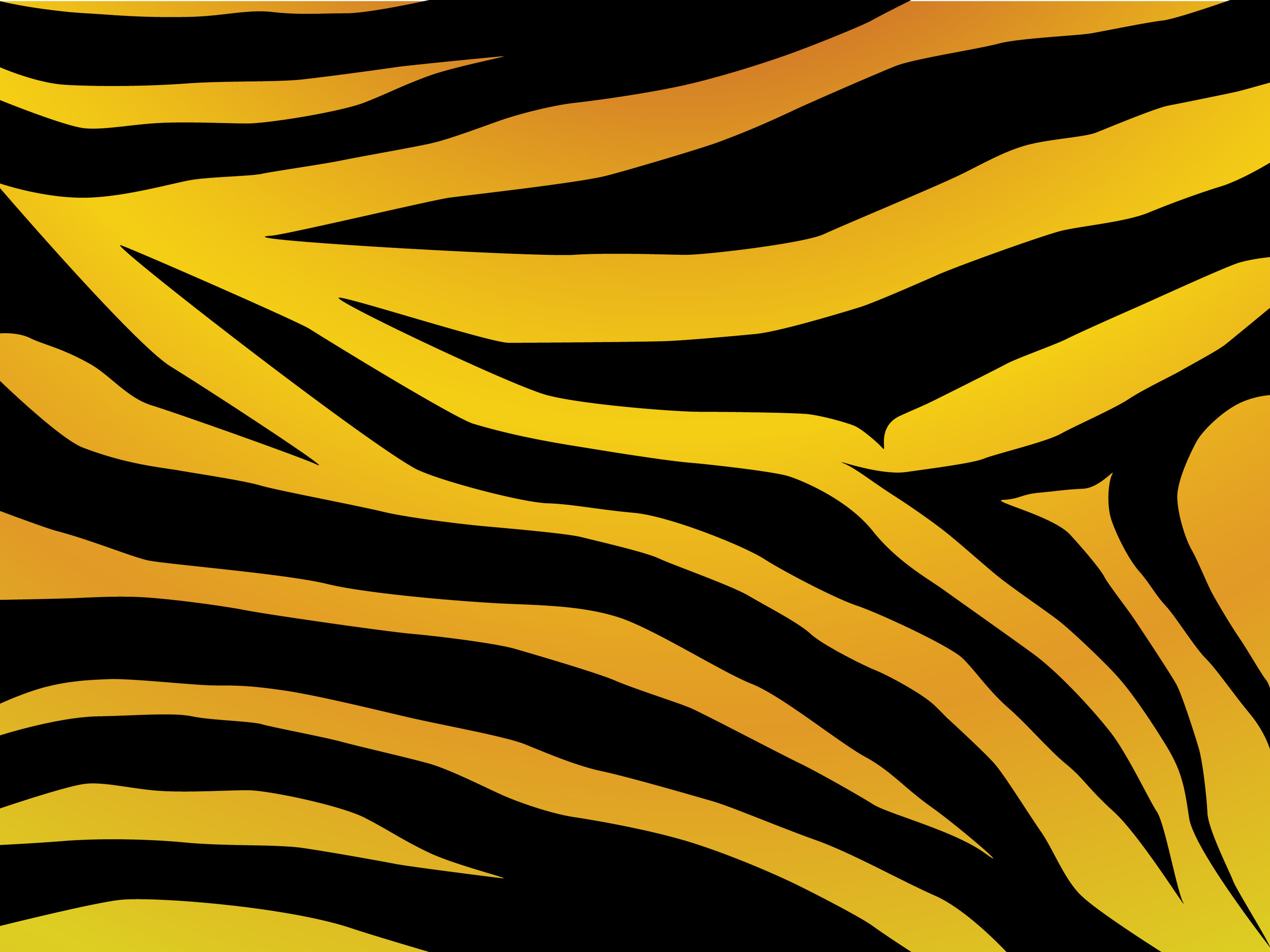 2556x1917 Animals Wallpaper: Tiger Print Wallpapers with HD Desktop - from