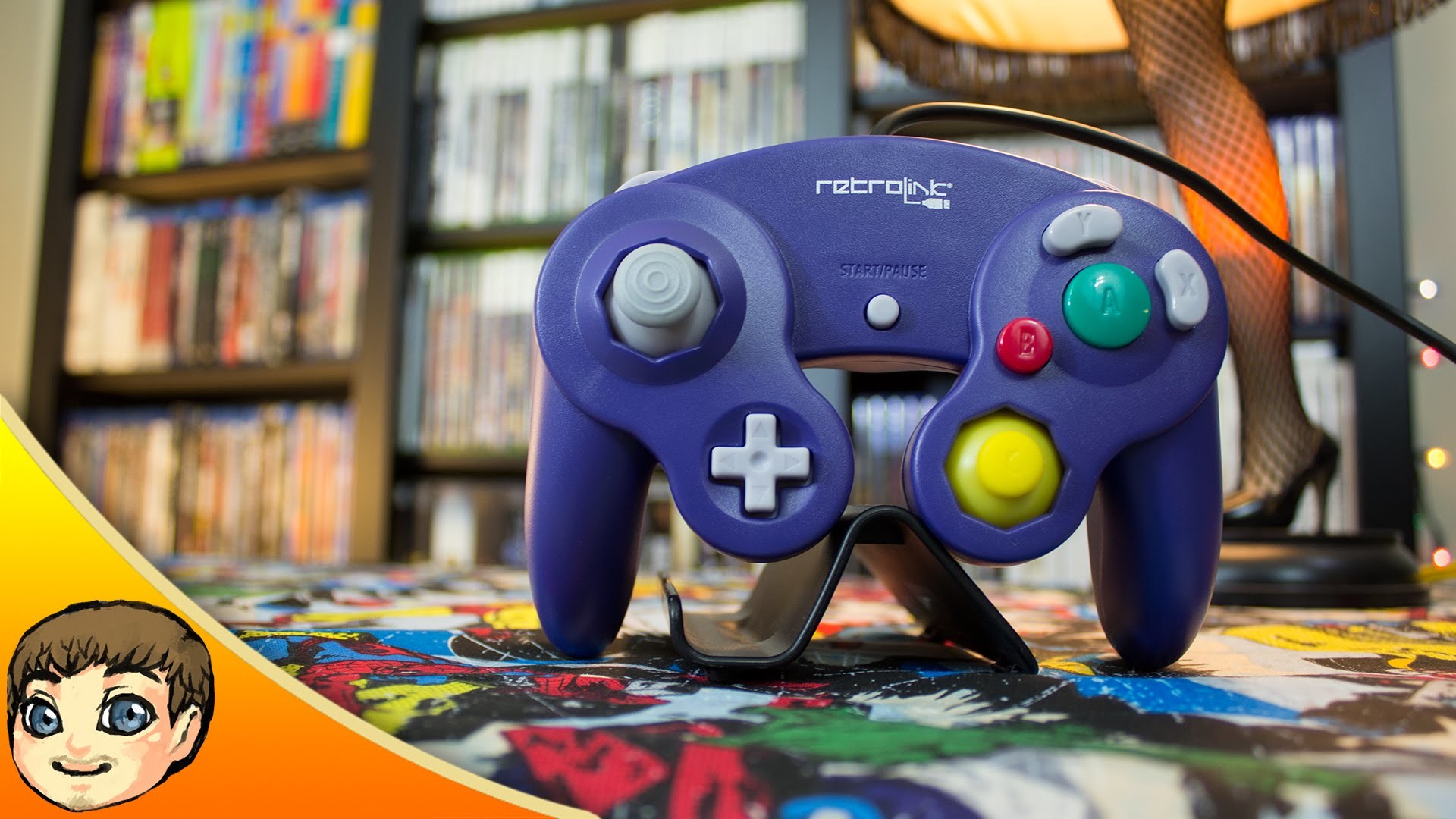 1920x1080 GameCube Controller for PC! | RetroLink GameCube USB Controller Review -  YouTube