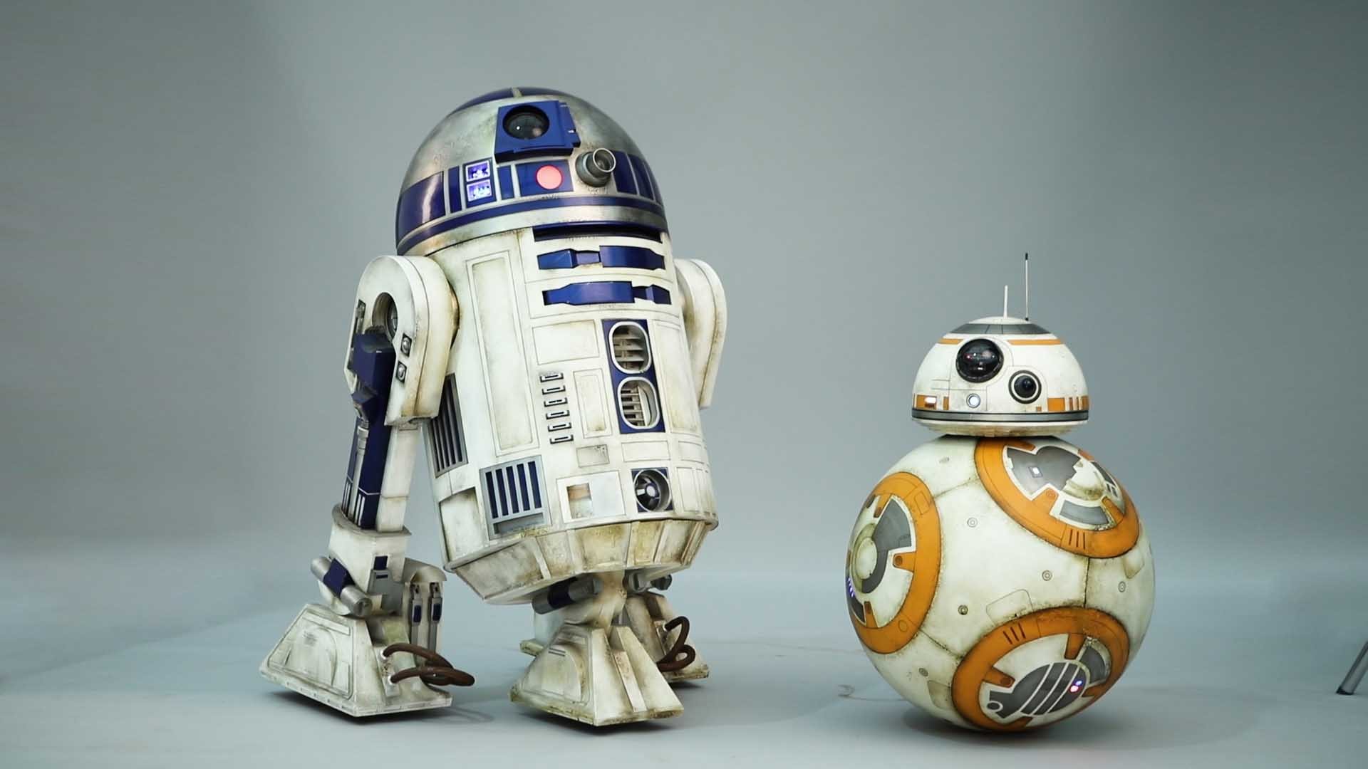 1920x1080 Wallpaper C-3PO, R2-D2, BB-8, Oscar 2016,