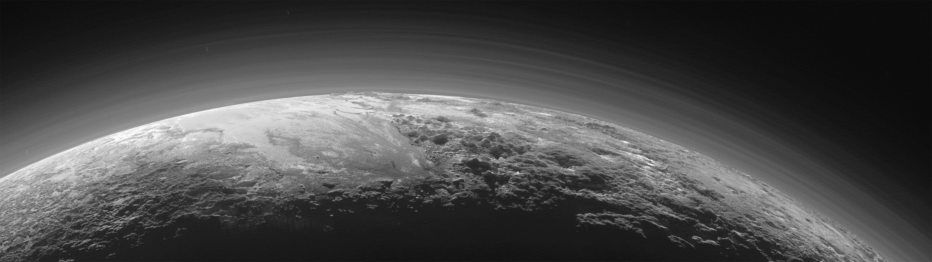3840x1080 NASA, Pluto, Space, New Horizons, Planet Wallpapers HD / Desktop and Mobile  Backgrounds
