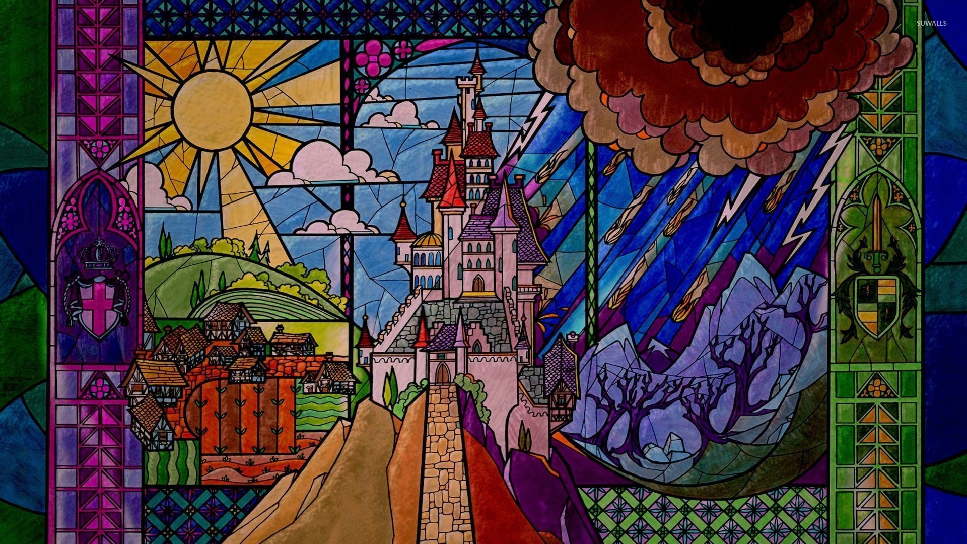 1920x1080 The castle of the Sleeping Beauty wallpaper  jpg