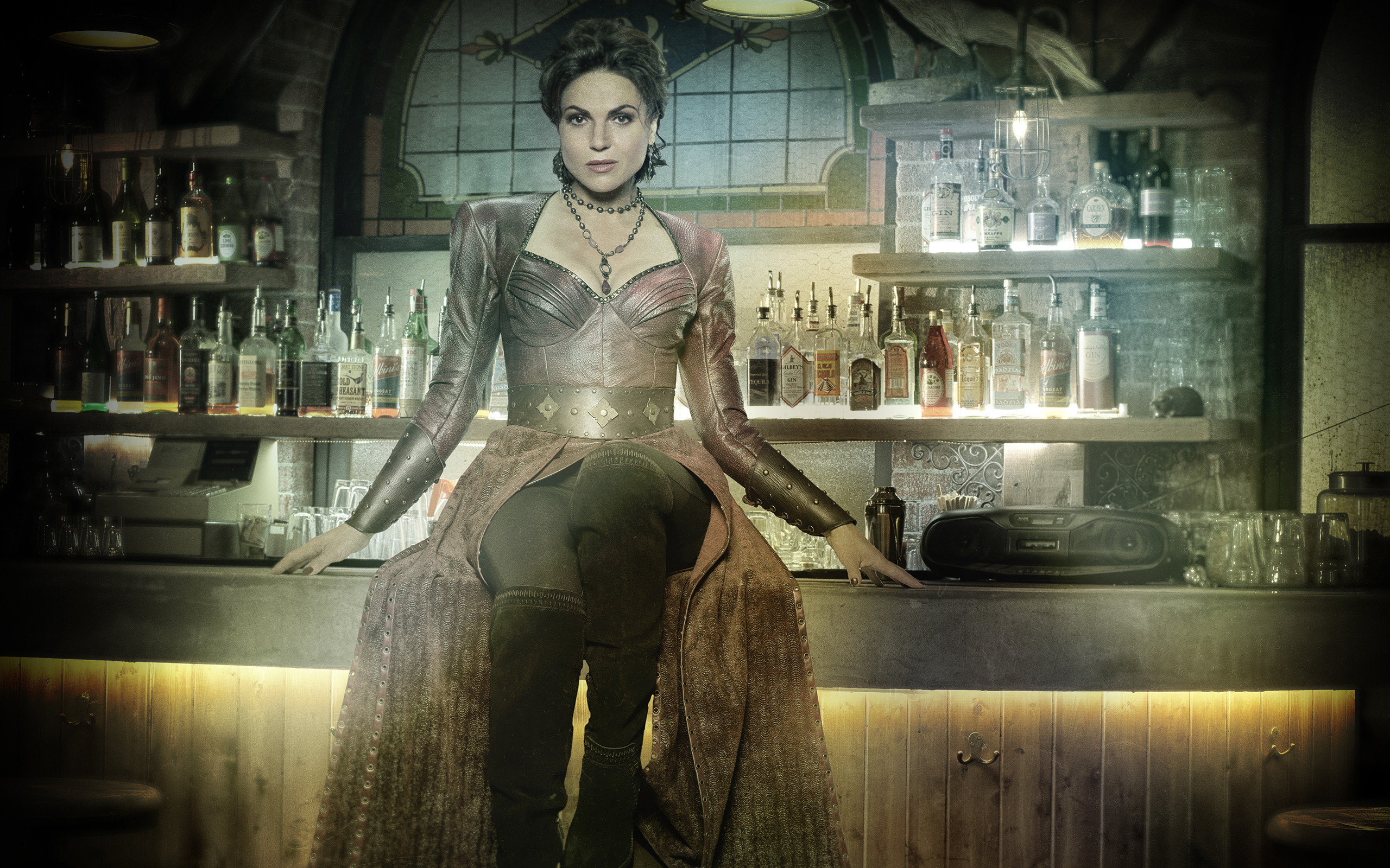 2560x1600 Once Upon a Time season 7 Wallpaper with Evil Queen - Roni