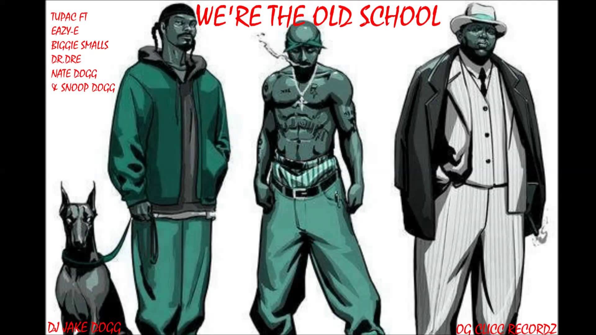 1920x1080 Tupac Ft Eazy E, Biggie Smalls, Dr Dre, Nate Dogg & Snoop Dogg - We're The  Old School - YouTube