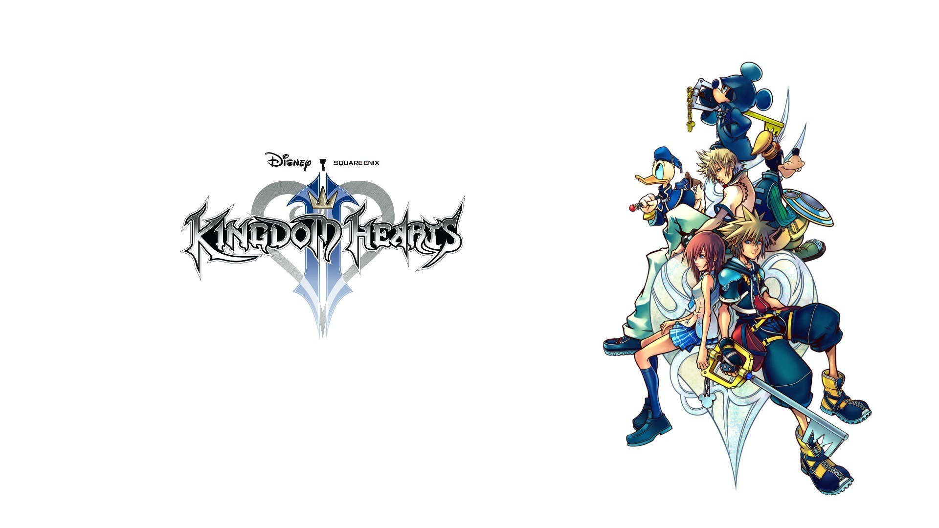 1920x1080  A "Simple and Clean" Kingdom Hearts 2 Wallpaper .