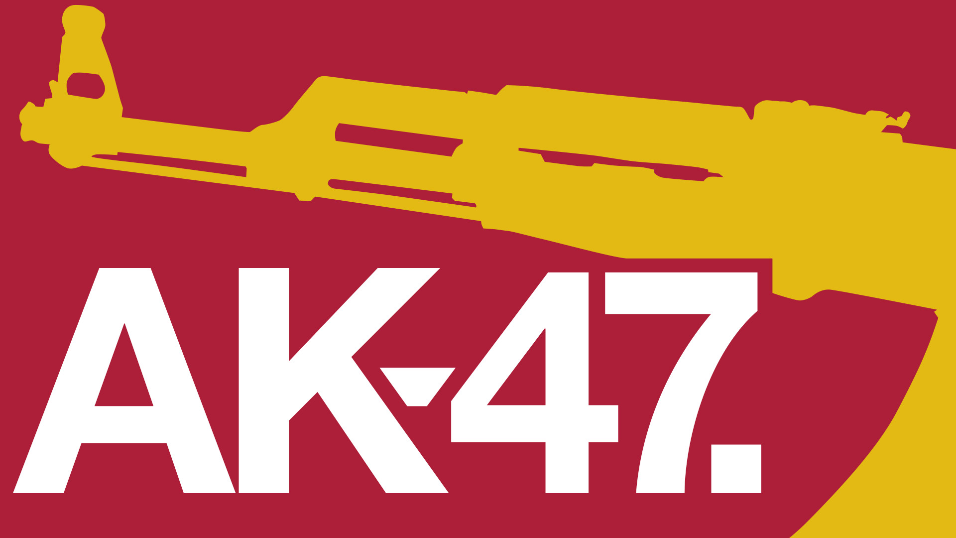 1920x1080 Minimalist AK-47 Wallpaper - 1080x1920 - Ahoy ...