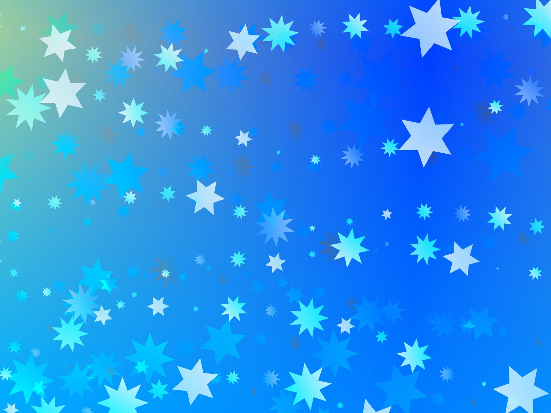 1920x1439 Blue Star Background