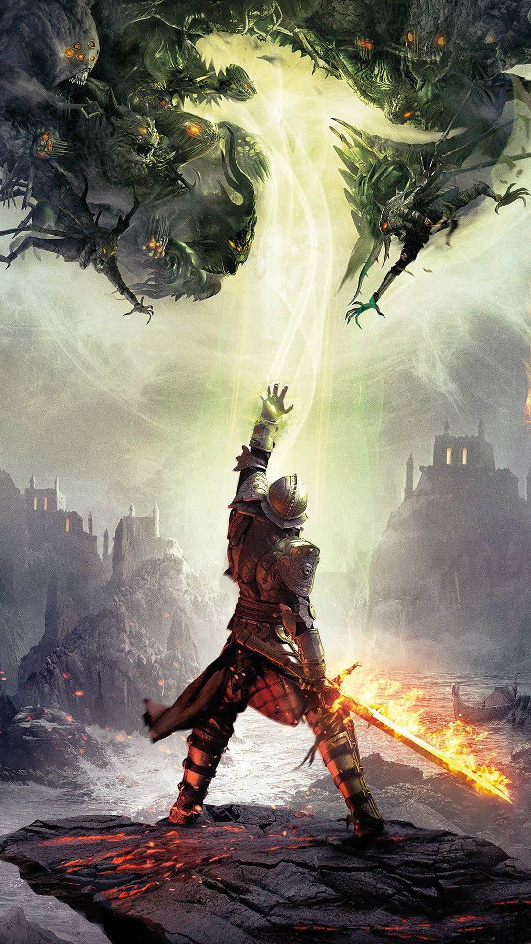 1080x1920 Dragon Age Inquisition Game Illust Art #iPhone #6 #plus #wallpaper
