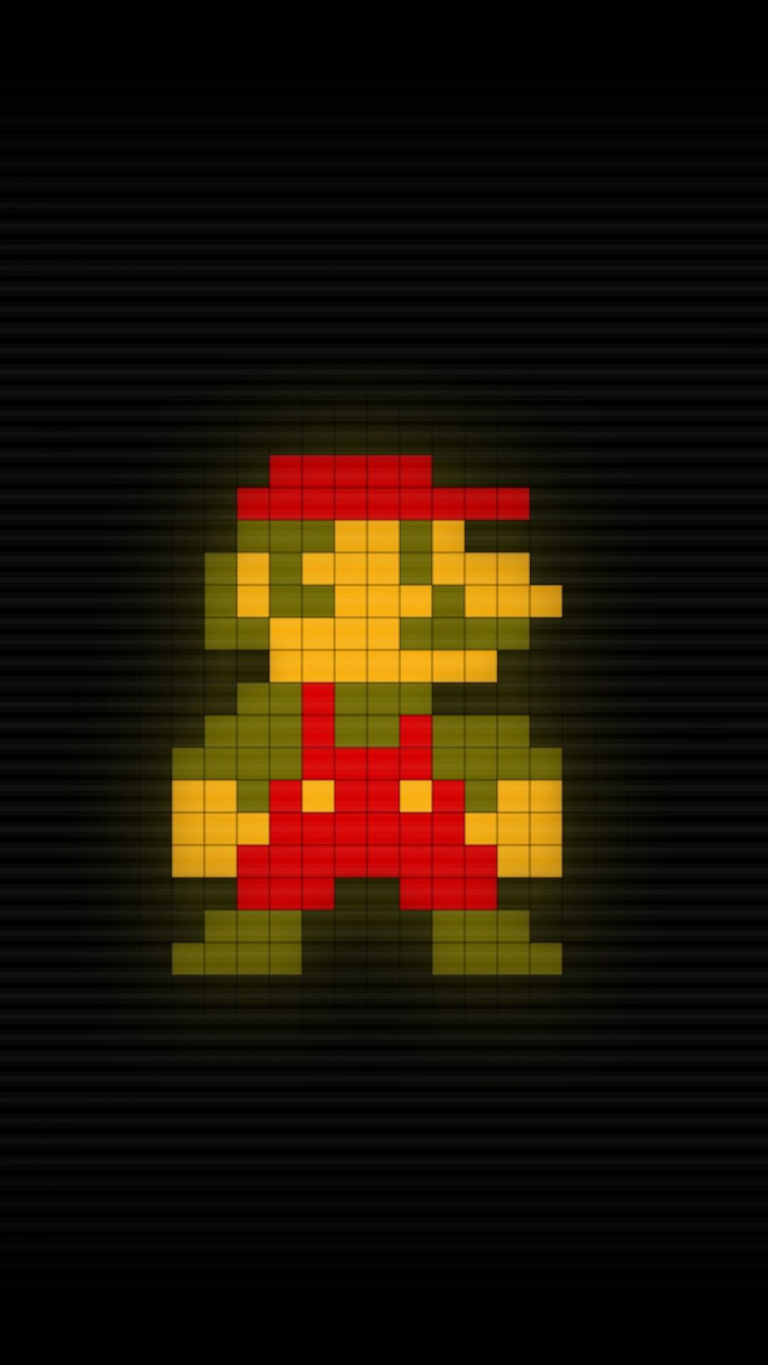 1080x1920 Mario Pixel. Mario Pixel Hd Phone Wallpapers ...