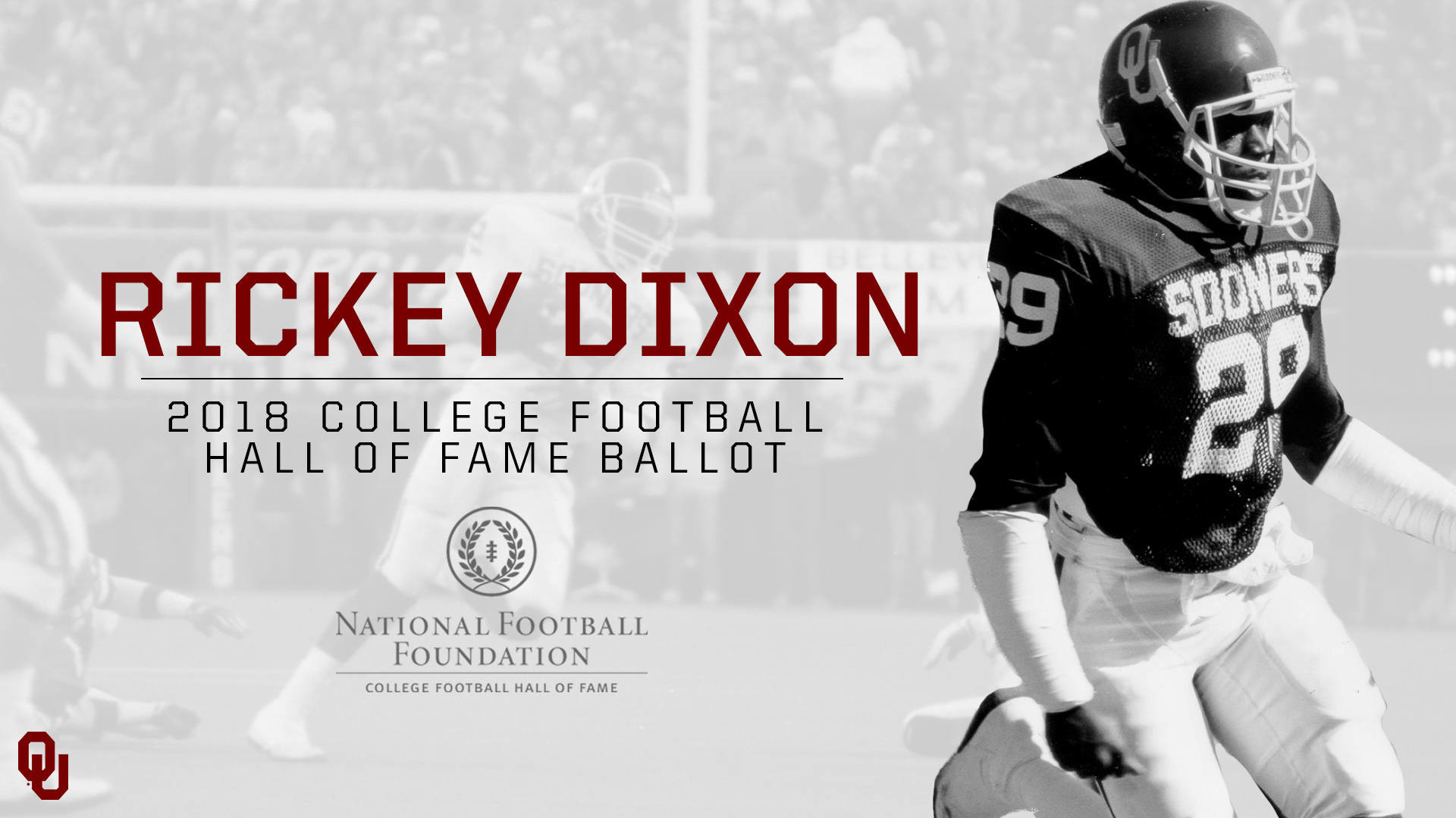 1920x1080 Rickey Dixon on College Football HOF Ballot