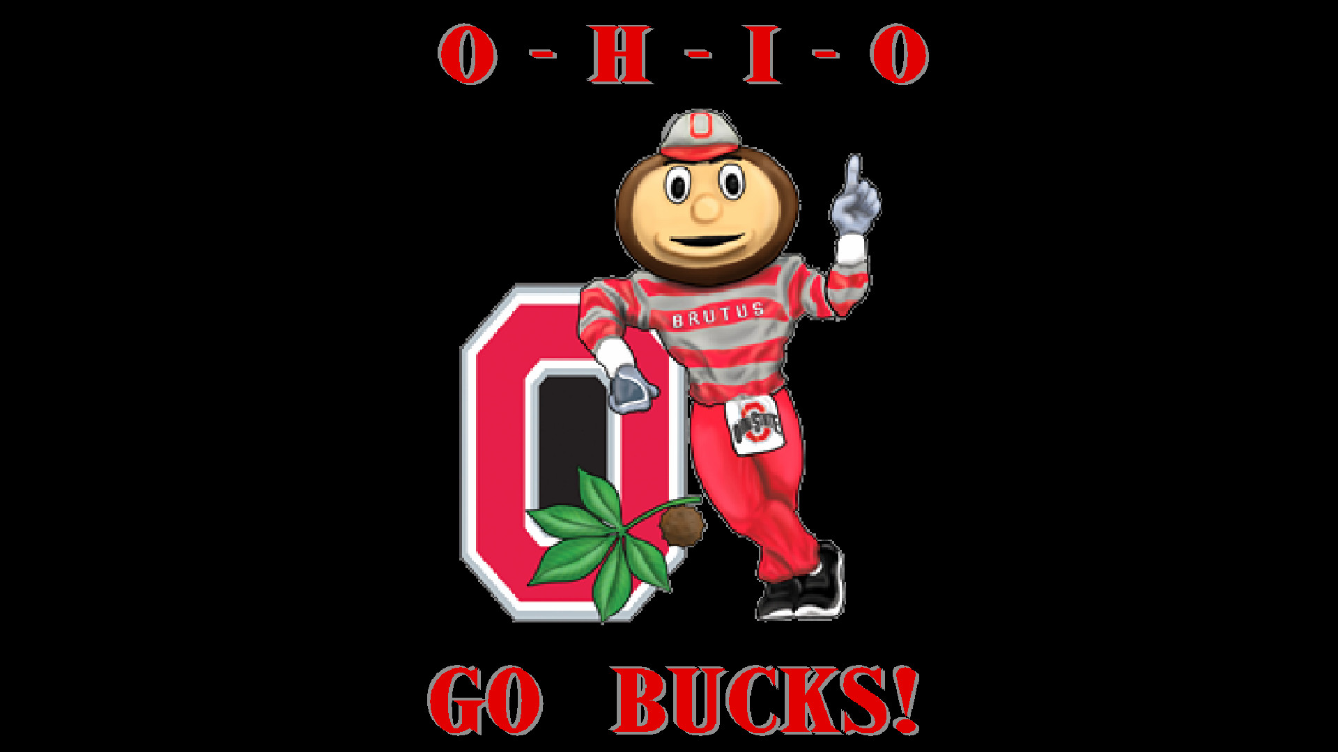 1920x1080 BRUTUS BUCKEYE O H I O GO BUCKS Ohio State Football Wallpaper 