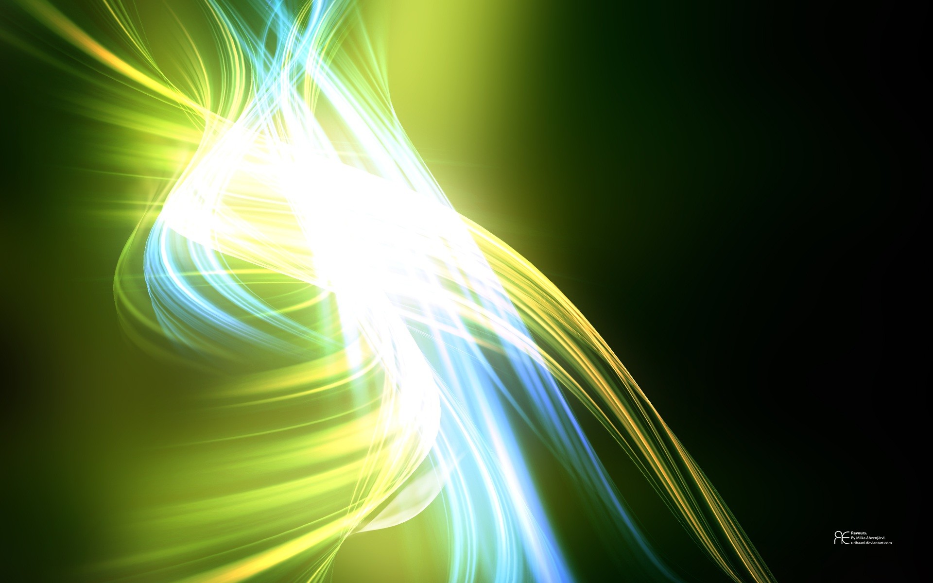 1920x1200 Green Abstract