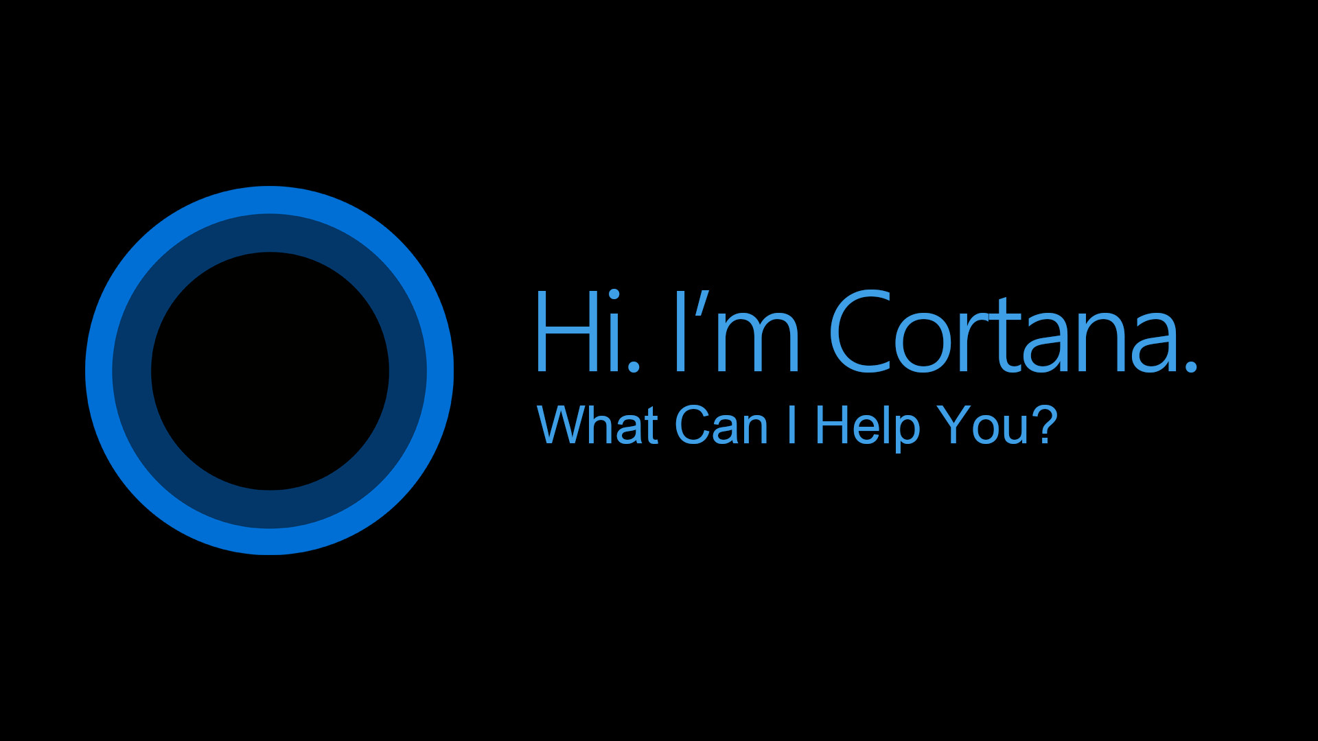 1920x1080 Windows 10 completa 1 ano! O presente Ã© Cortana em PT-BR e .