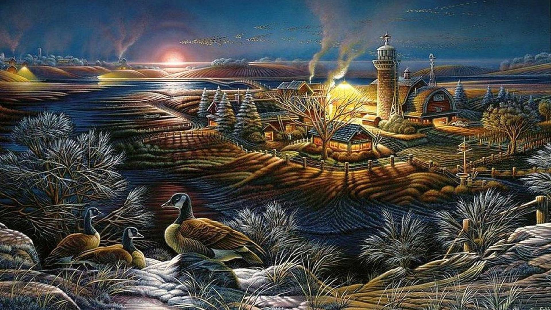 1920x1080 Terry Redlin Cover