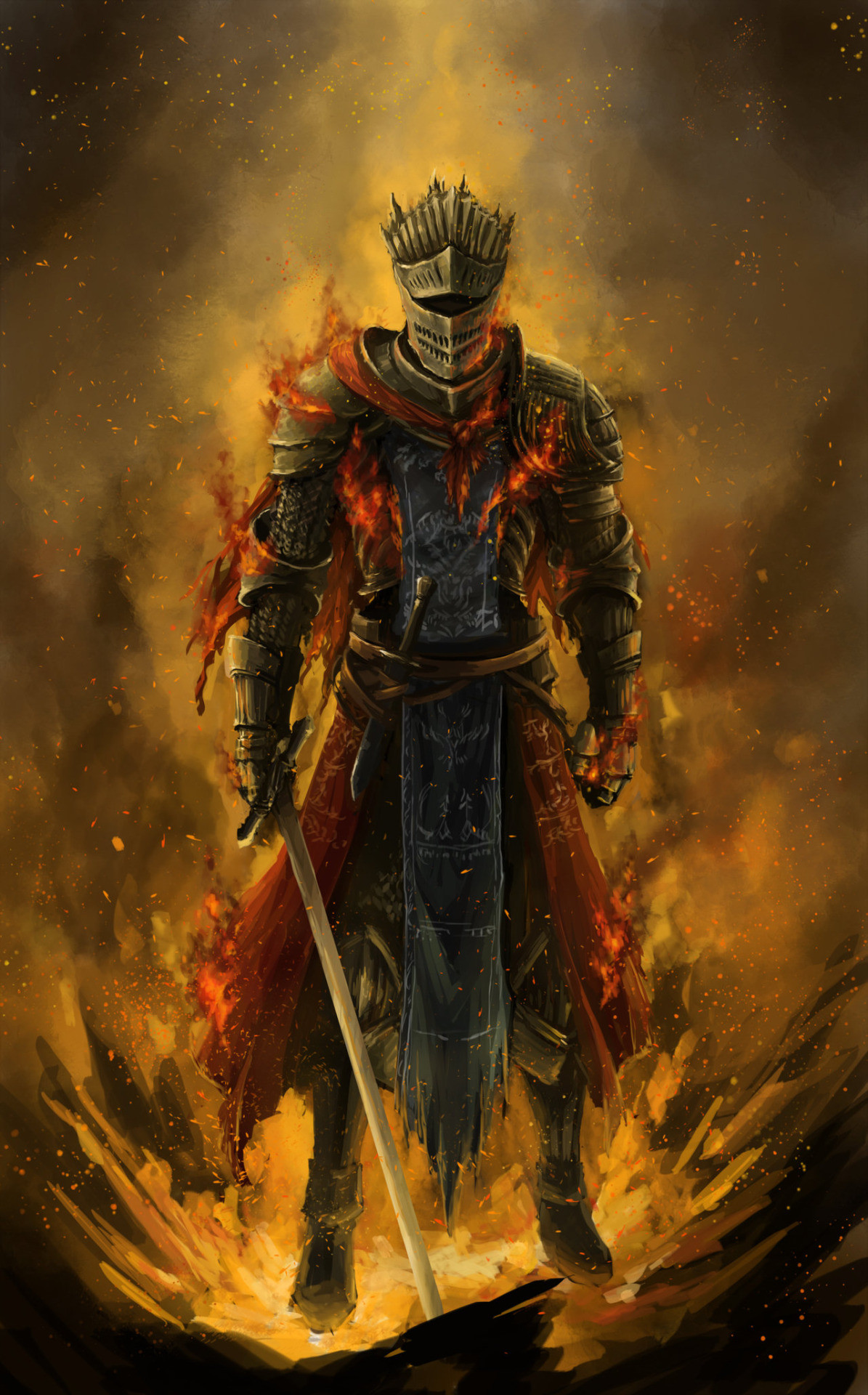 1195x1920 dark souls 3 red knight - Google Search ----- The Dark Souls