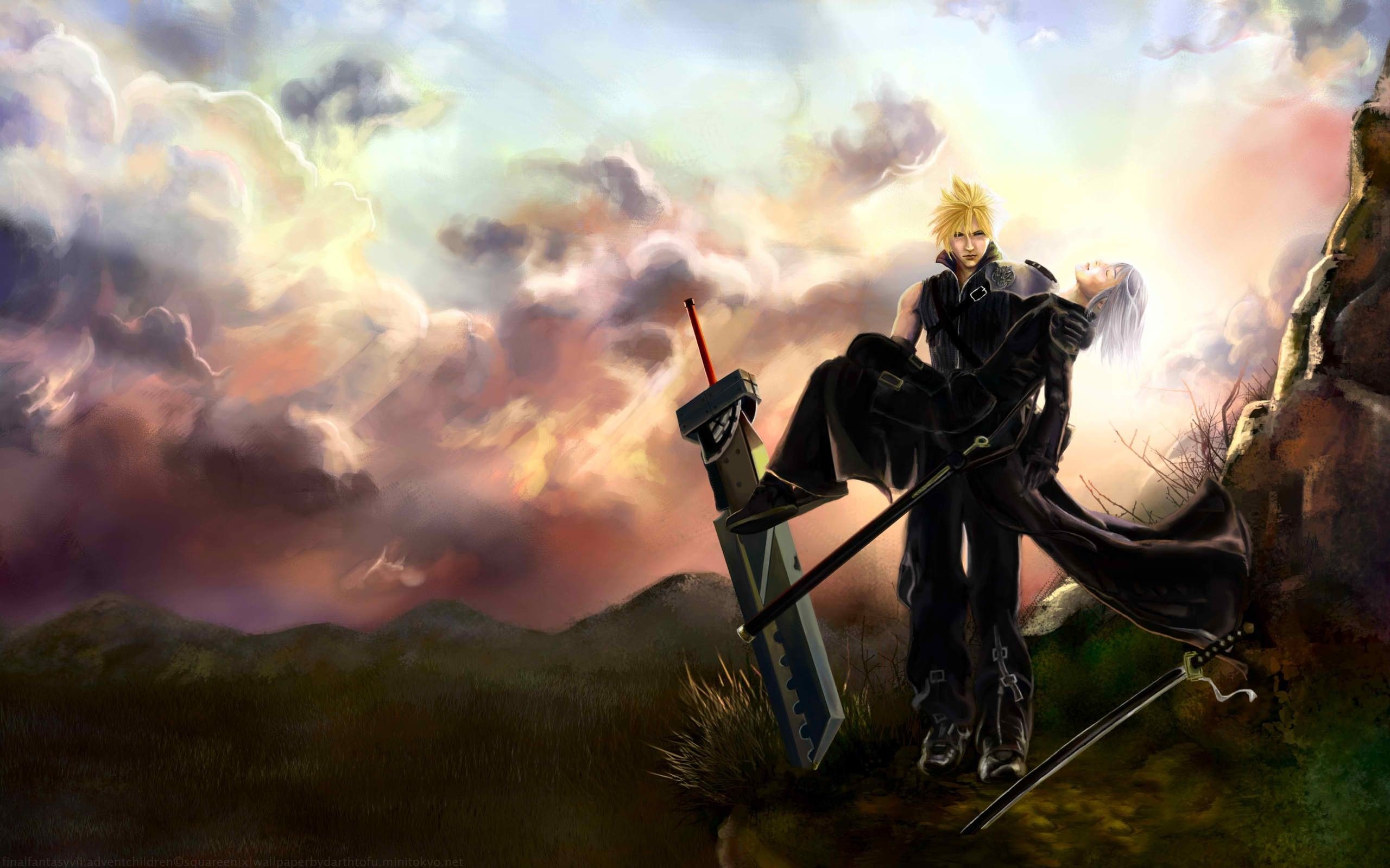2560x1600 Final Fantasy Cloud Strife Wallpapers Group