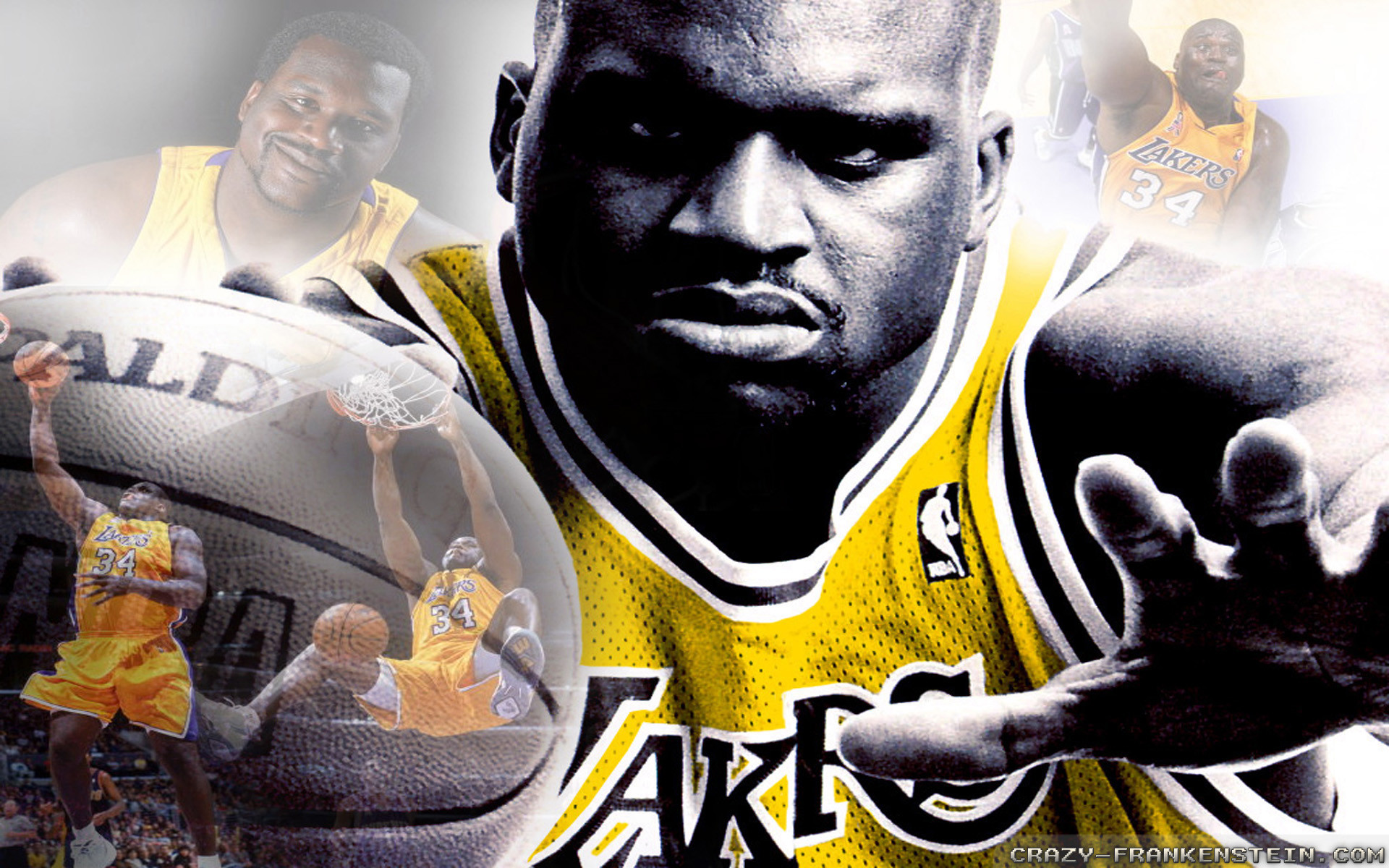 1920x1200 Shaquille O'Neal Graphics | Los Angeles Lakers