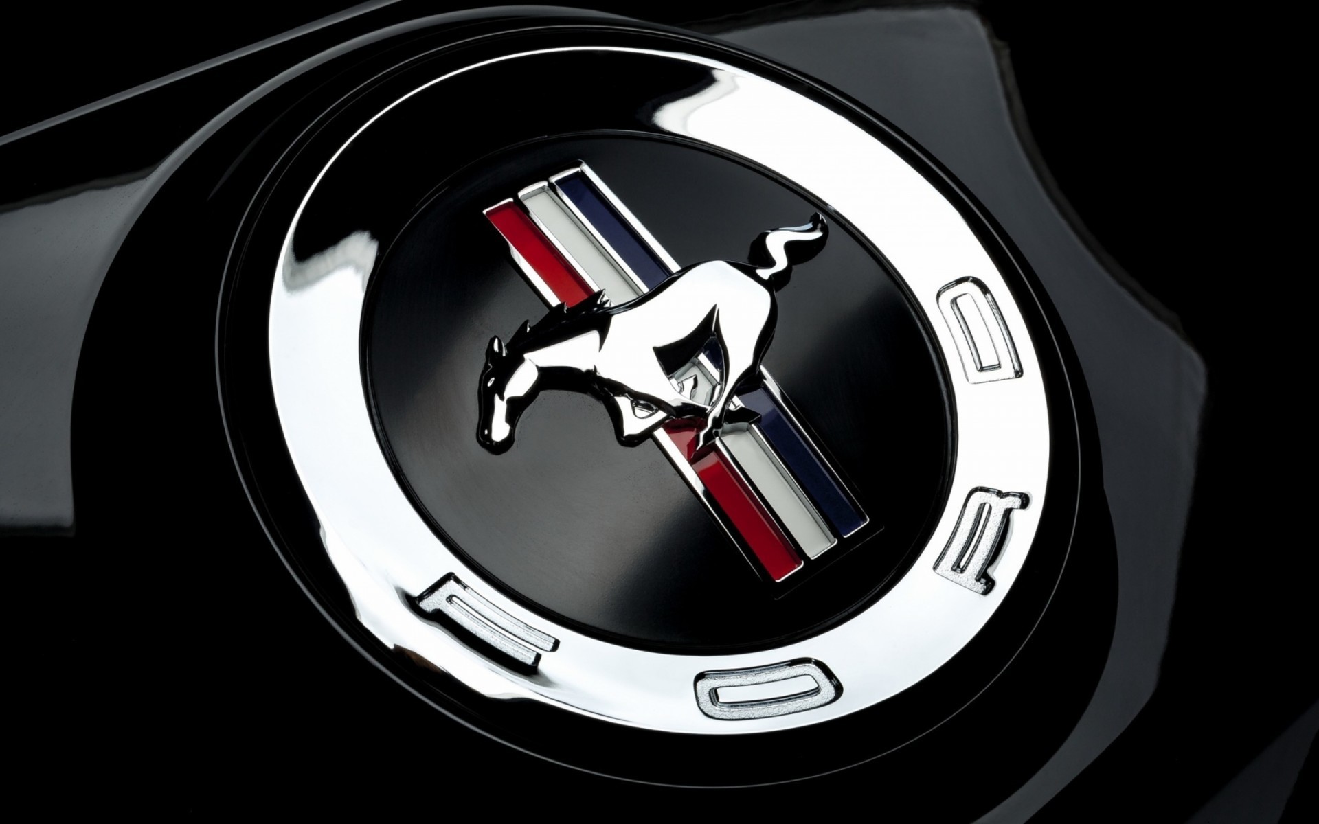 1920x1200 Ford Mustang logo Wallpaper HD 3D