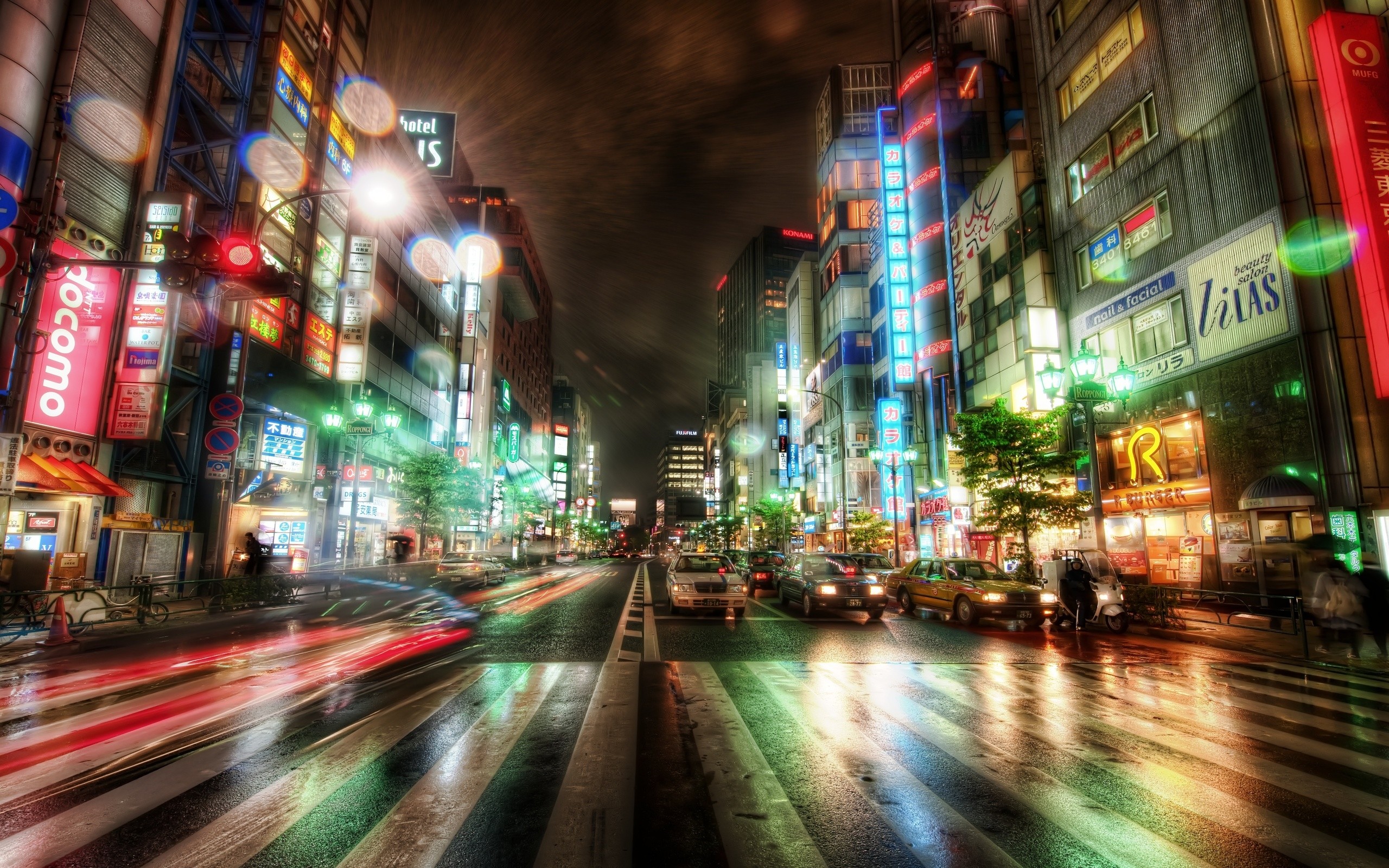 2560x1600 Related Wallpapers from Times Square Wallpaper.  Wallpaper city,  night city, tokyo, hdr