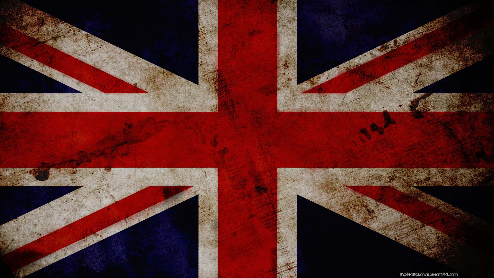 1920x1080 Great Britain Grunge National Flag wallpaper from Other wallpapers