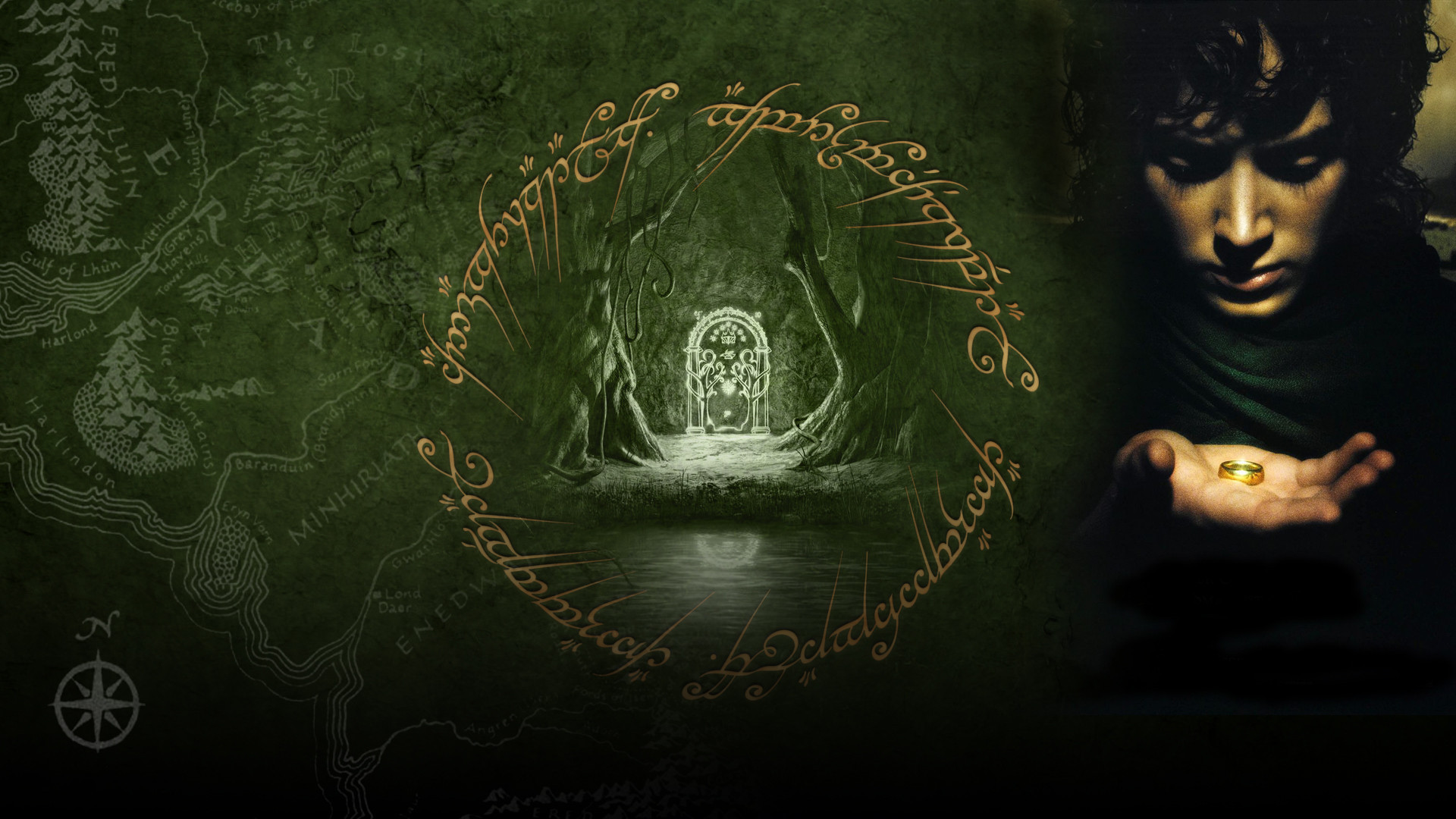 1920x1080 Filme - The Lord of the Rings: The Fellowship of the Ring Wallpaper