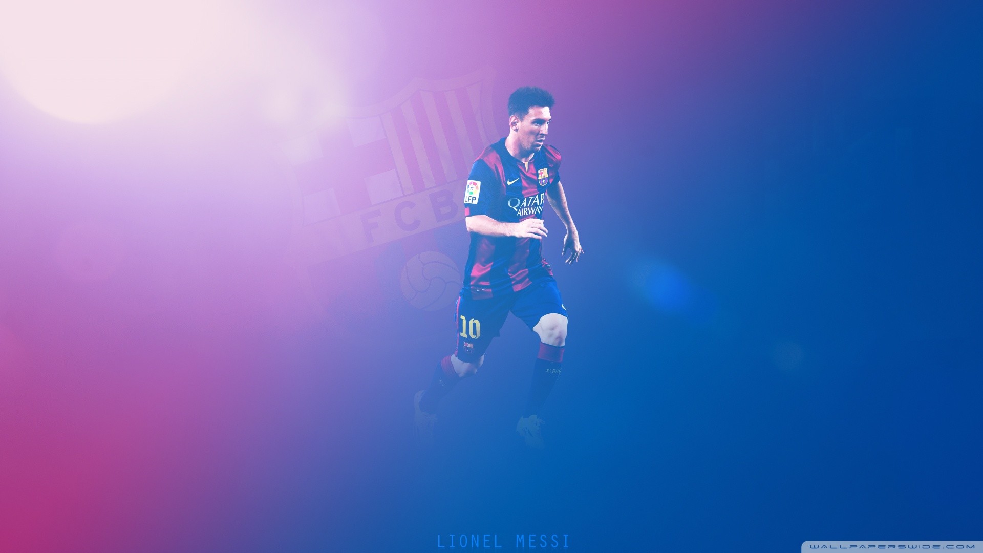 1920x1080 Lionel Messi - Barcelona HD Wide Wallpaper for Widescreen