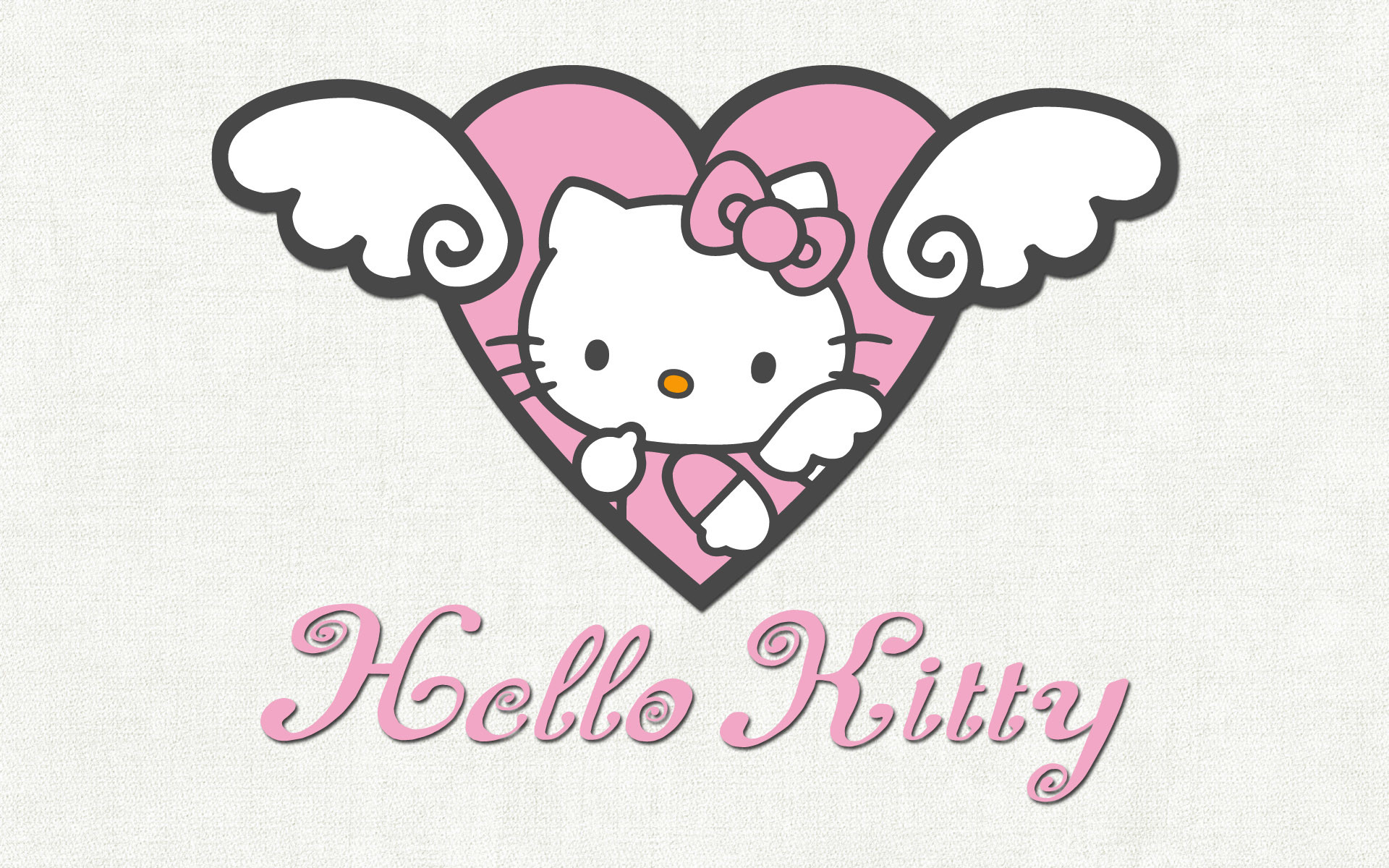 1920x1200 This is another big hello kitty wallpapaer, the size is and it's free too!  This new hello kitty wallpapers is hello kitty angel wallpapers.