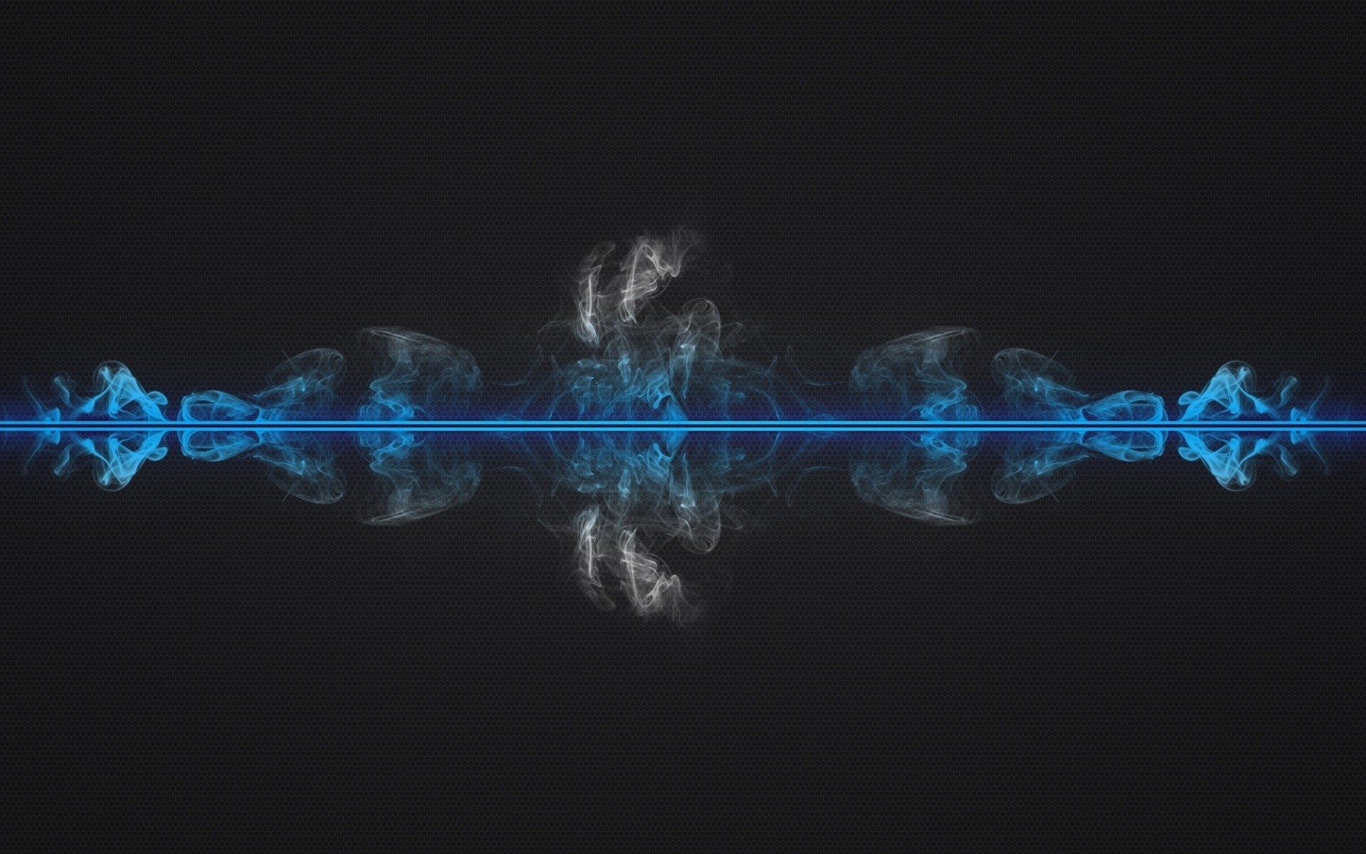 1920x1200 smoke, blue lines :: Wallpapers