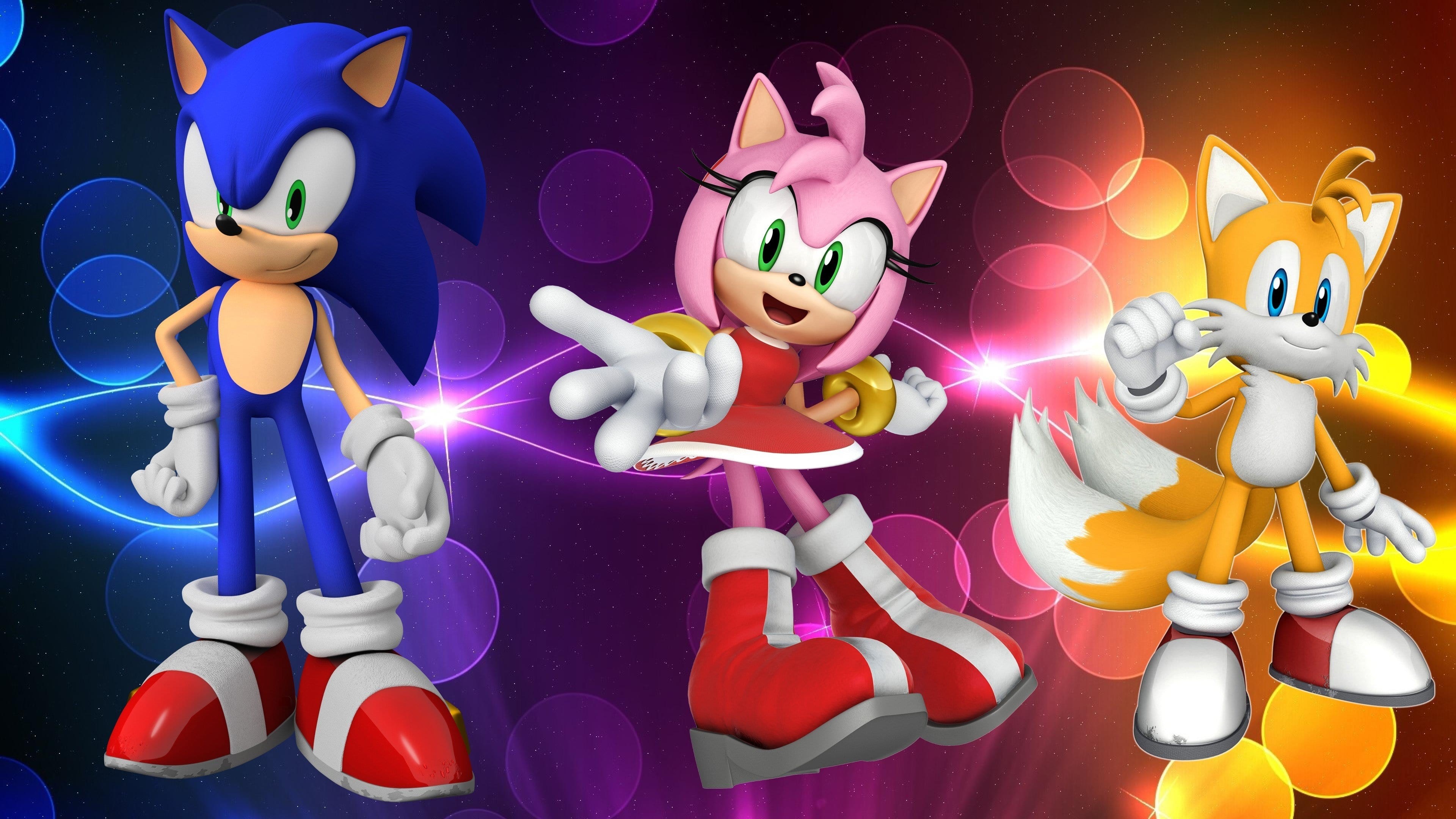 3840x2160 sonic amy tails sonic hedgehog - Image #1810 - Licence: Free for Personal  Use