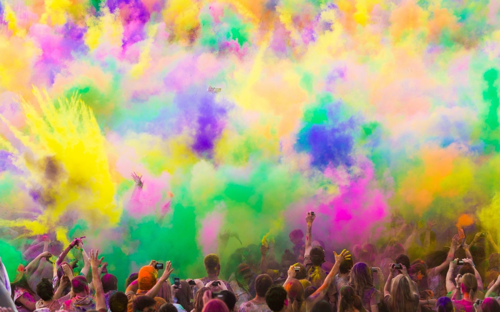 1920x1200 Download and View Full Size Photo. This Colorful Paint Smoke ...