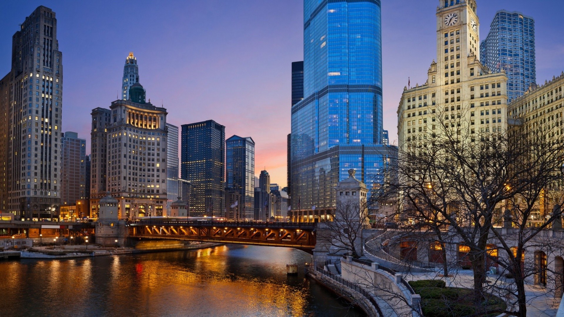 1920x1080 HD Wall Paper 1920X1080 Chicago | above is Chicago illinois night Wallpaper  in Resolution  .