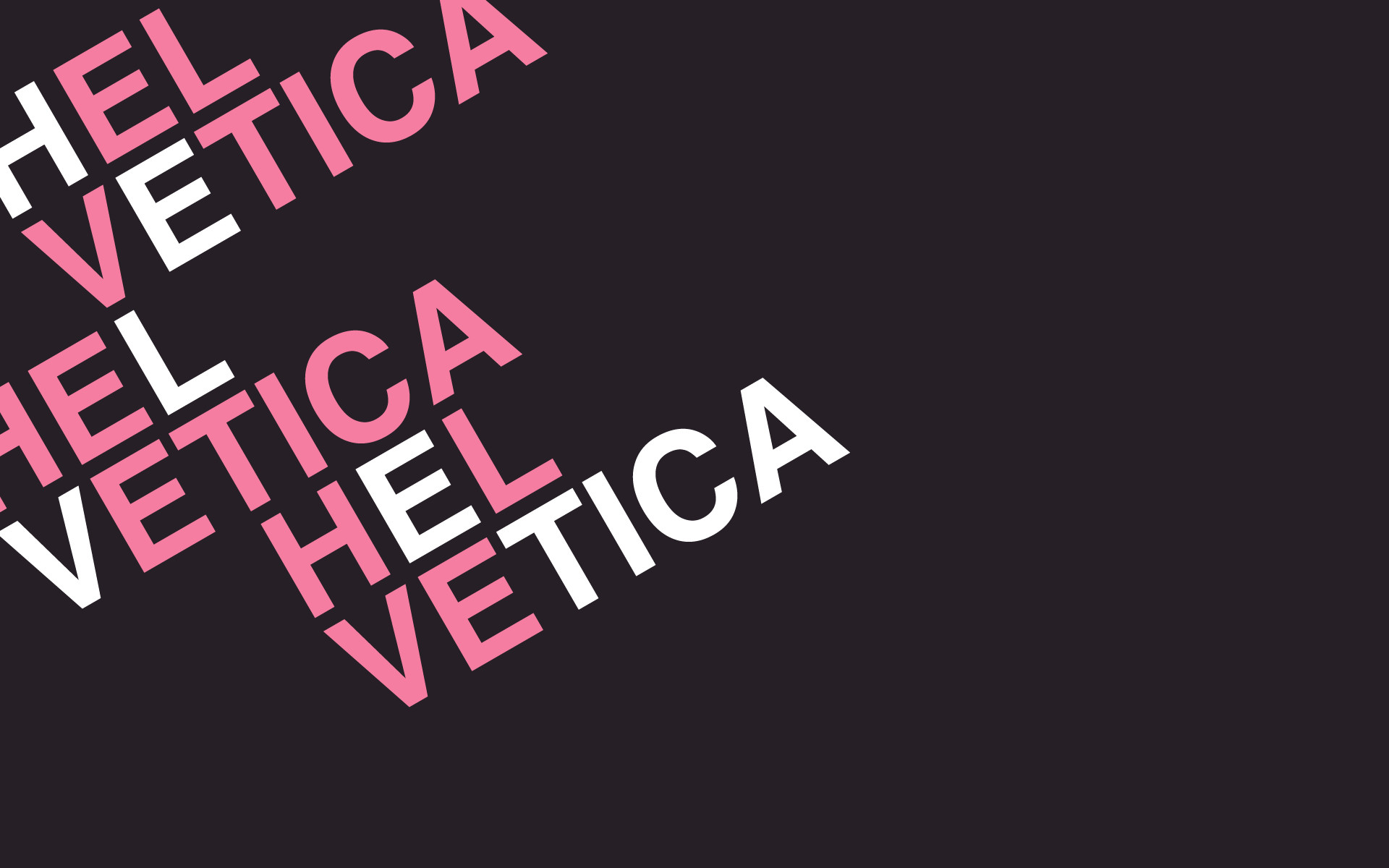 1920x1200 Helvetica Wallpaper by Antonio Carusone